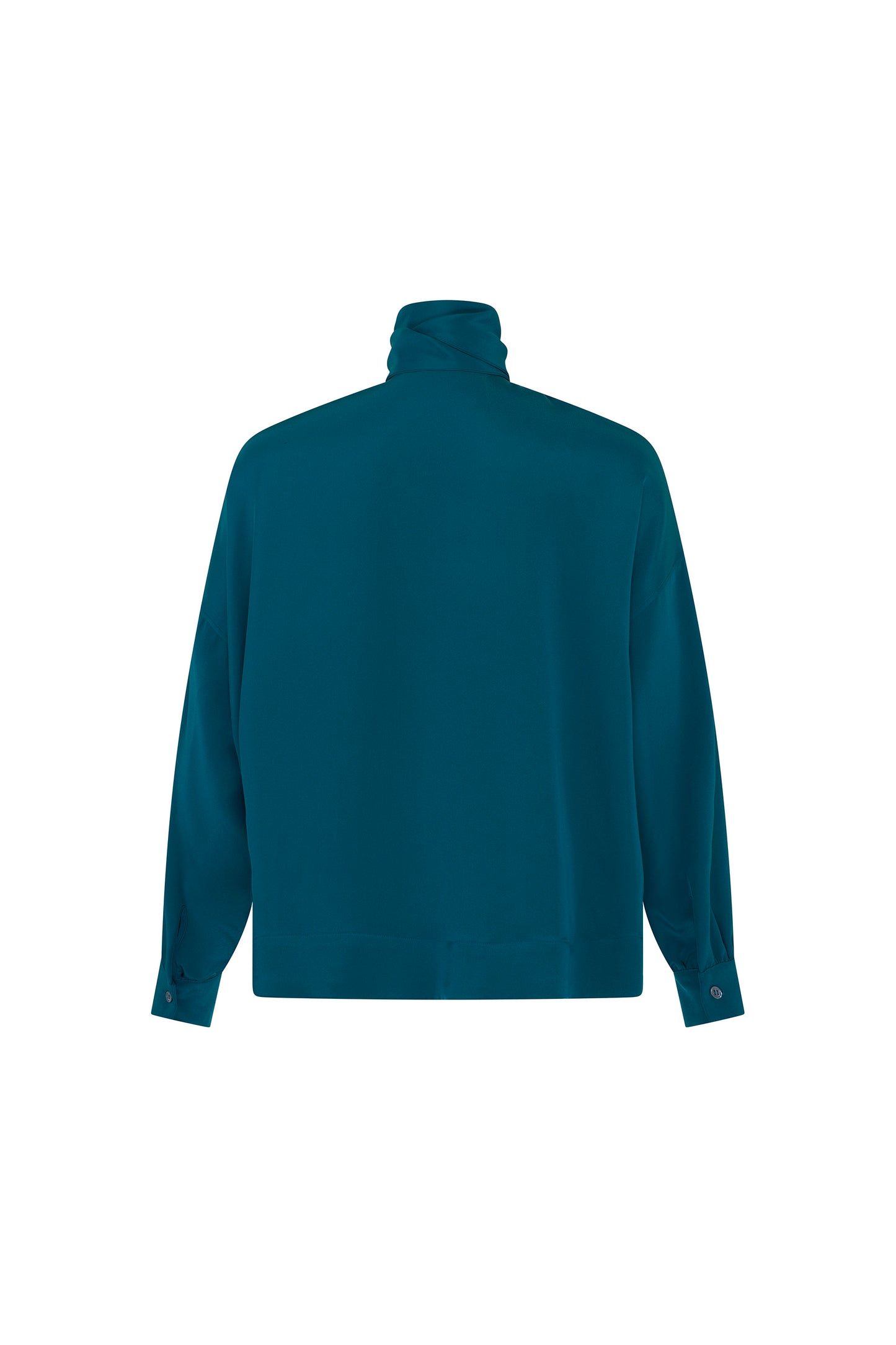 'PEACOCK' TIE BLOUSE - TOPS - Libertine