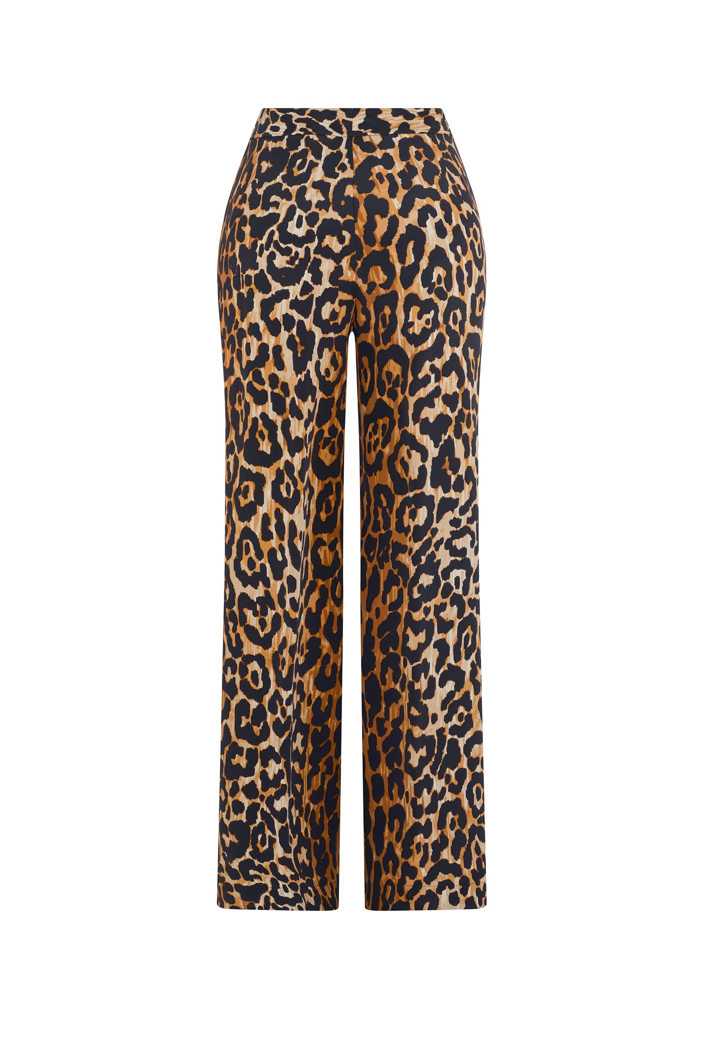 'Leopardo' Wide Leg Trousers - PANTS - Libertine