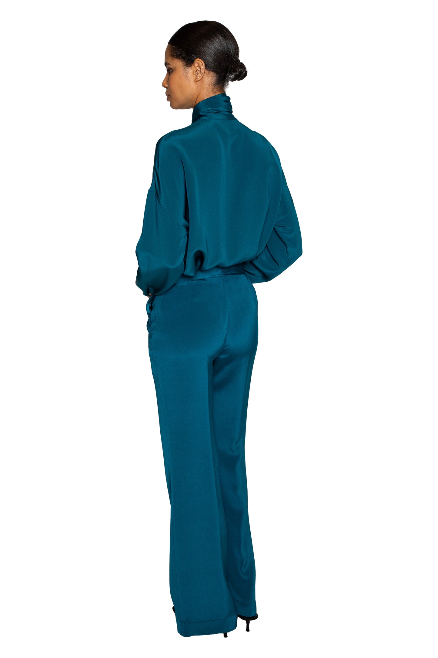 'PEACOCK' WIDE LEG PANTS - PANTS - Libertine