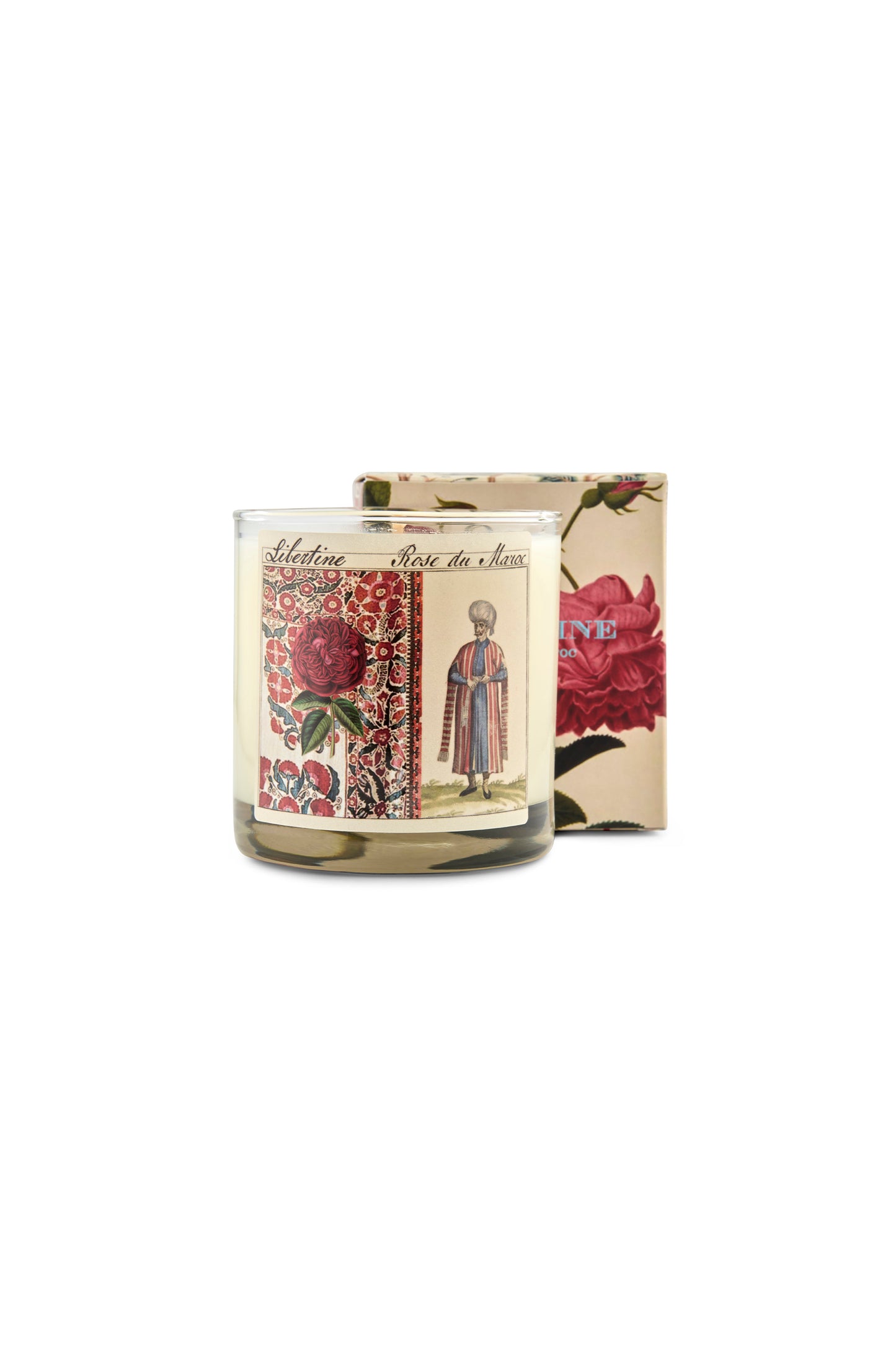 ROSE DU MAROC CANDLE - - Libertine