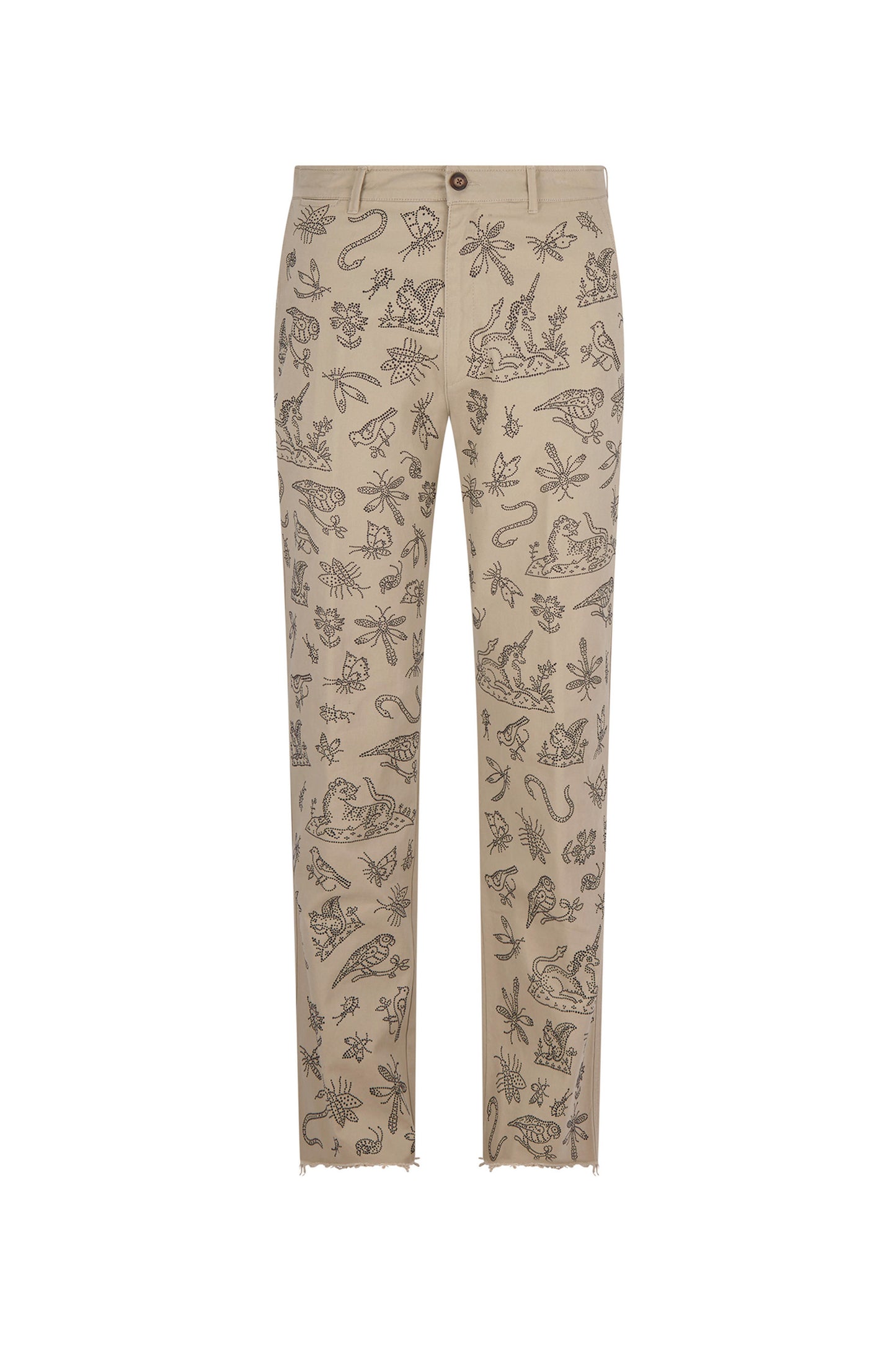 'ELIZABETHAN STUMP WORK' MEN'S CHINOS - - Libertine