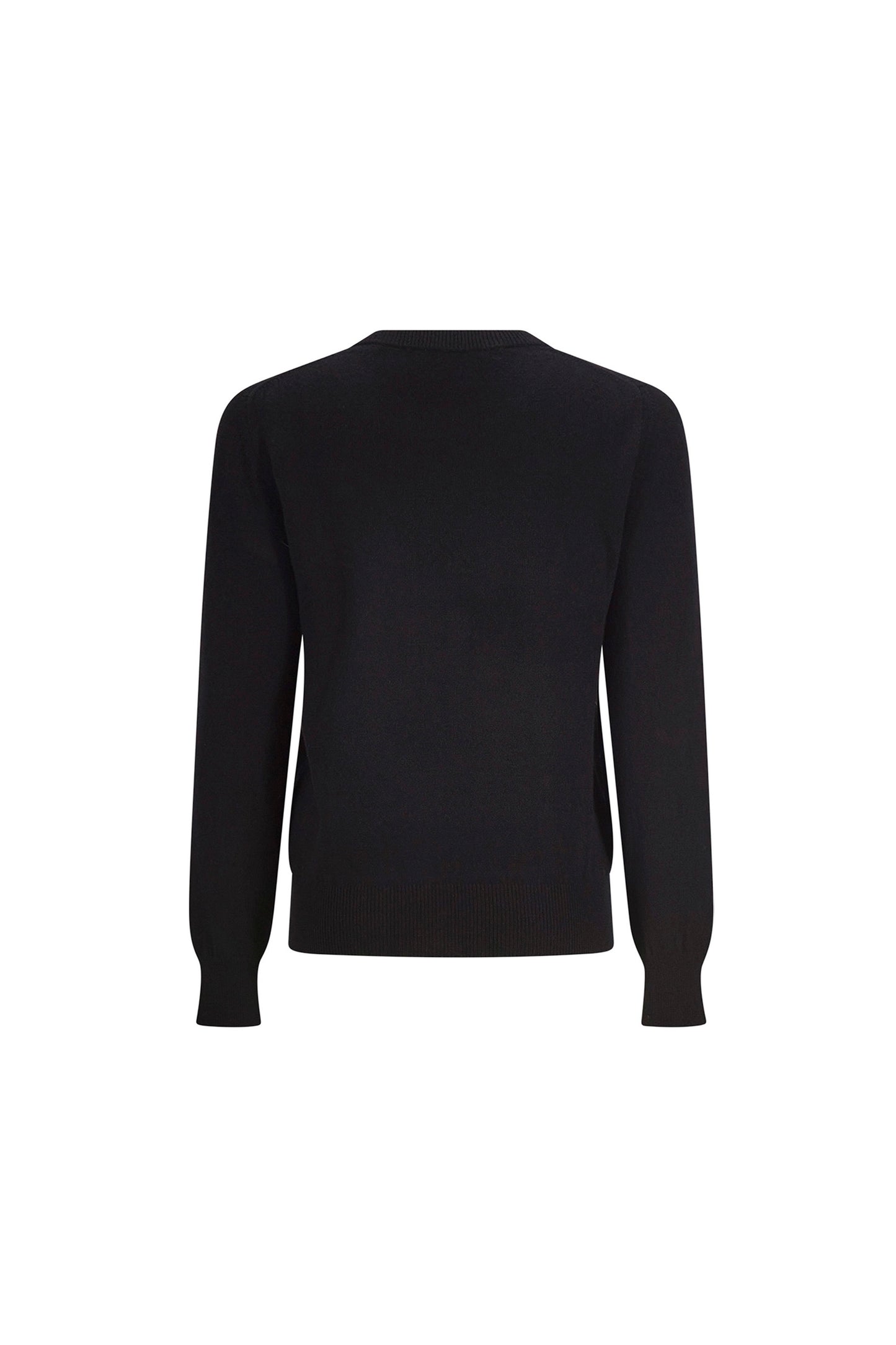 'ELIZABETHAN STUMP WORK' SHRUNKEN PULLOVER SWEATER - - Libertine