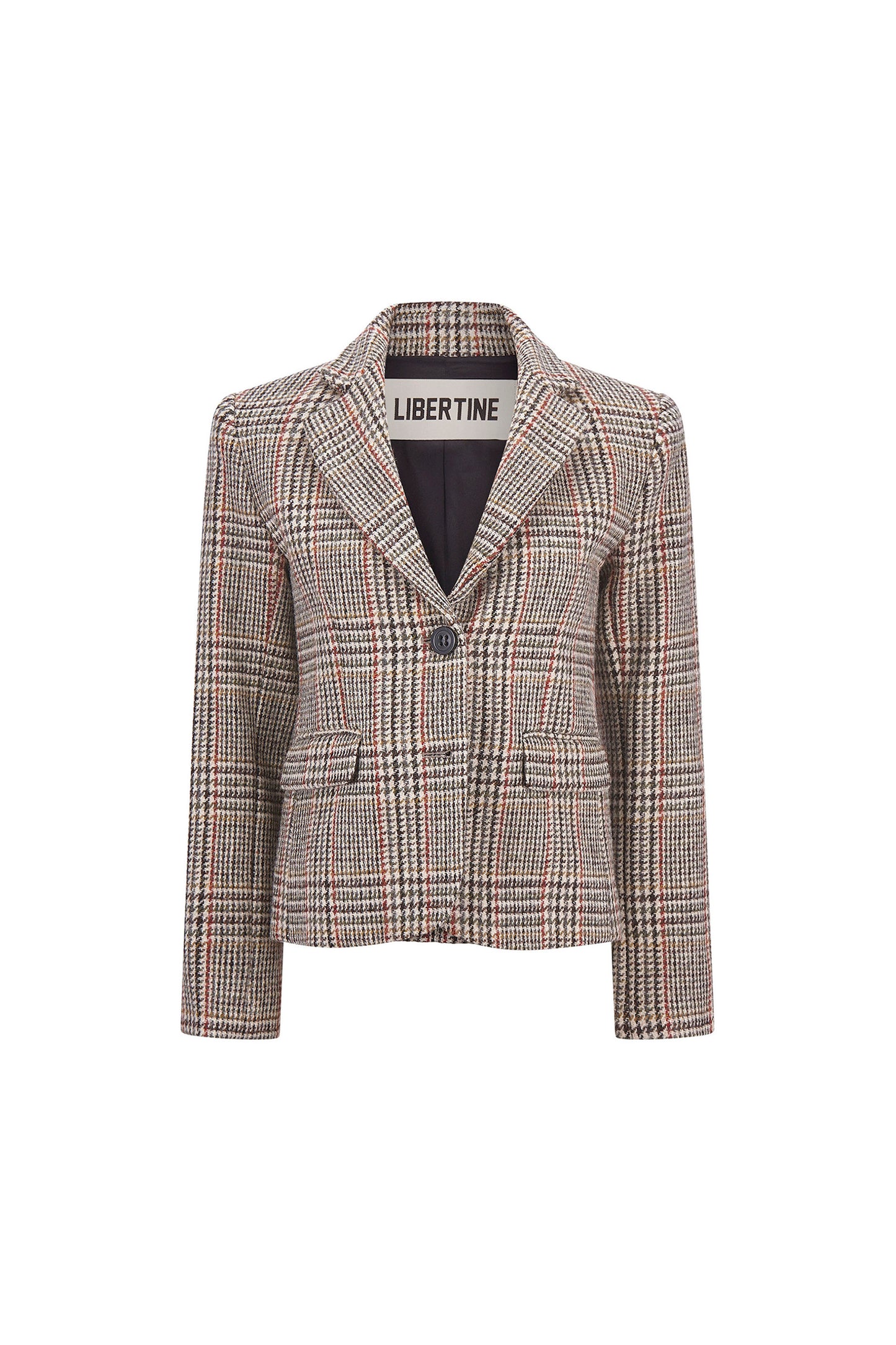 'THOROUGHBRED' L/S SHORT BLAZER - - Libertine