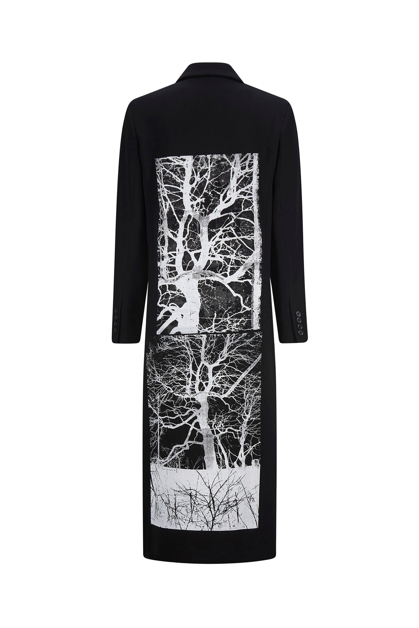 'MIDNIGHT FOREST' MIDI DOUBLE BREASTED COAT - - Libertine