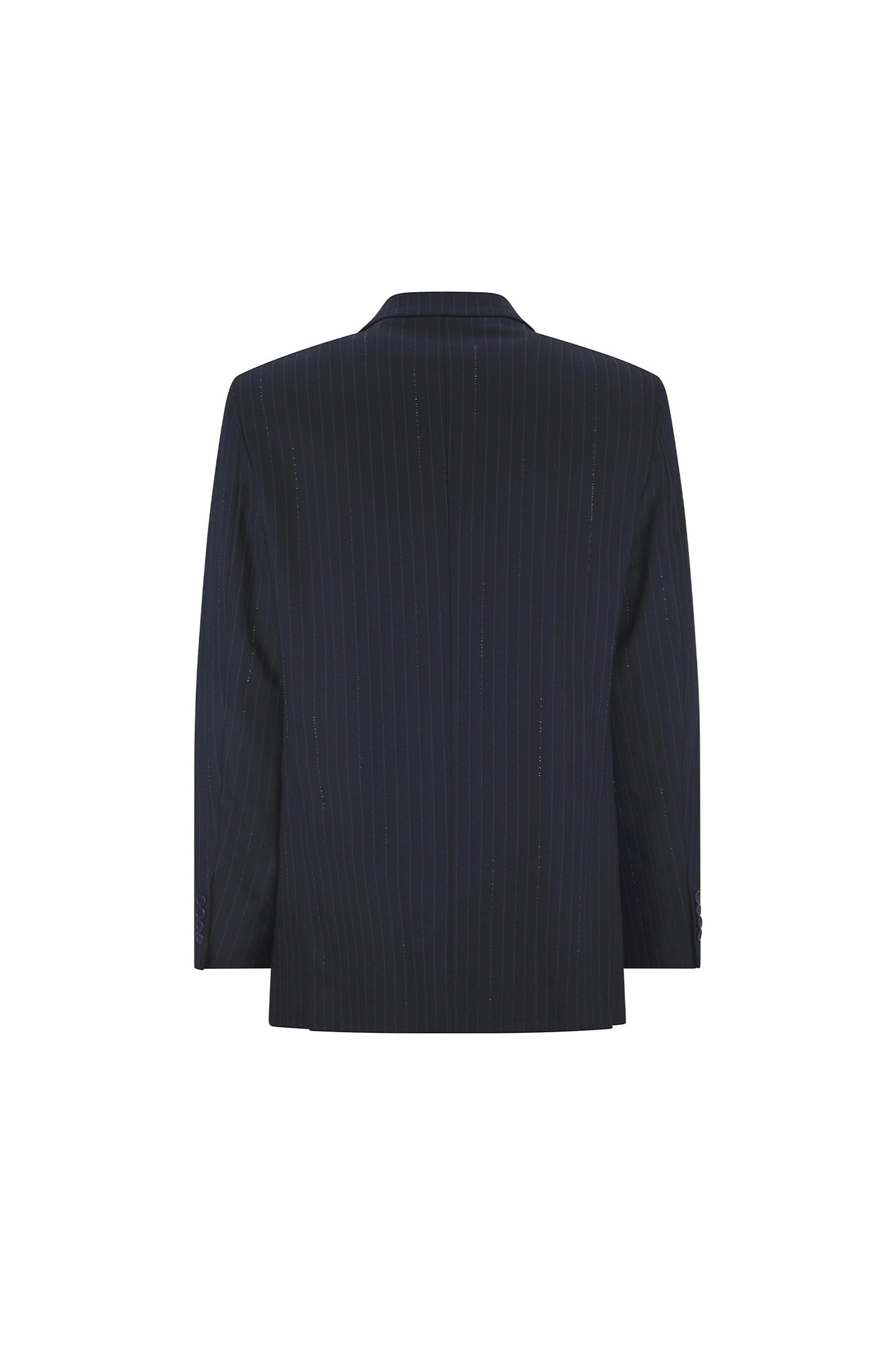 'CRYSTAL PINSTRIPE' DOUBLE BREASTED JACKET - - Libertine