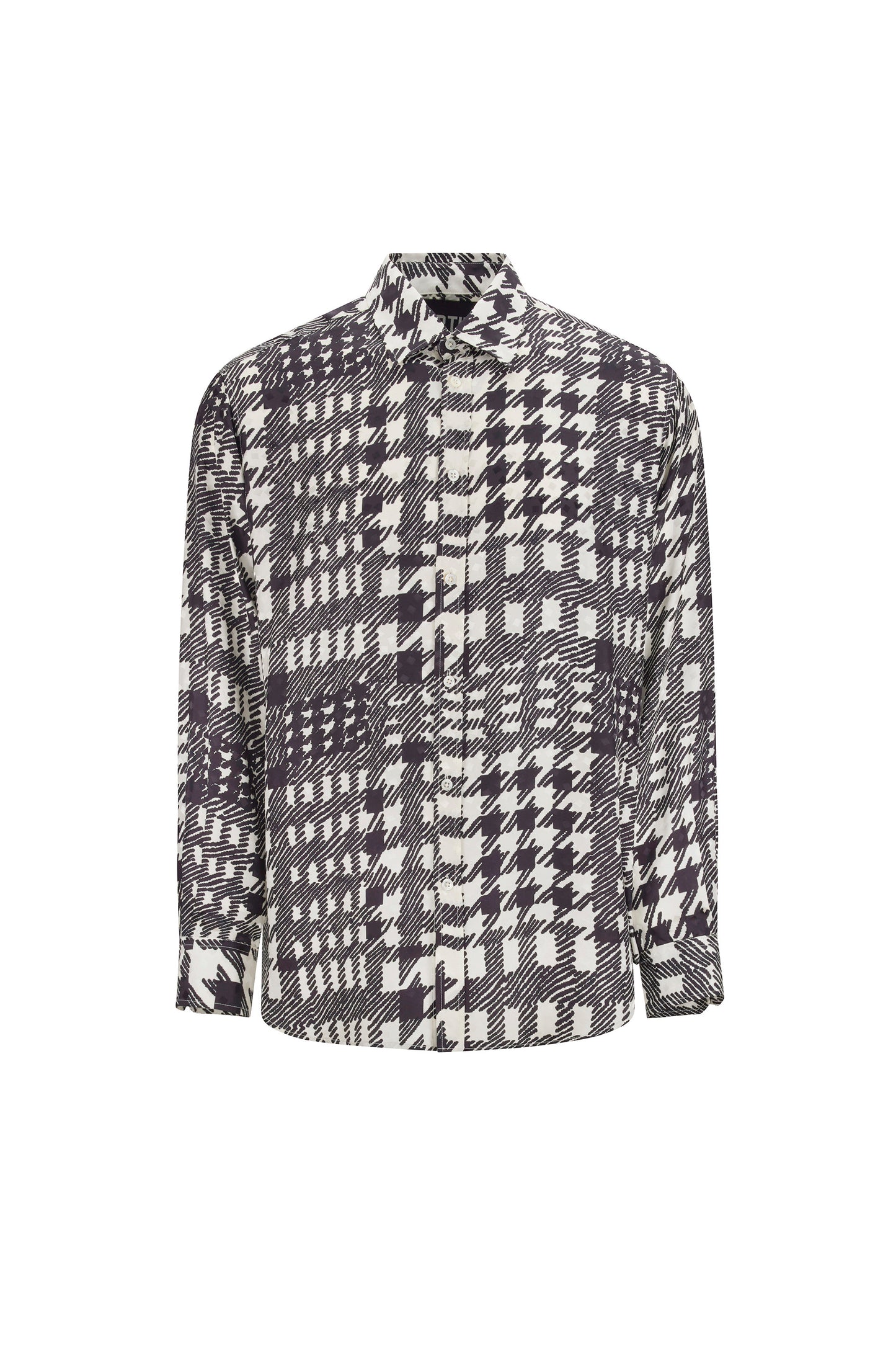 'PEGGYS HOUNDSTOOTH' CLASSIC SHIRT - - Libertine