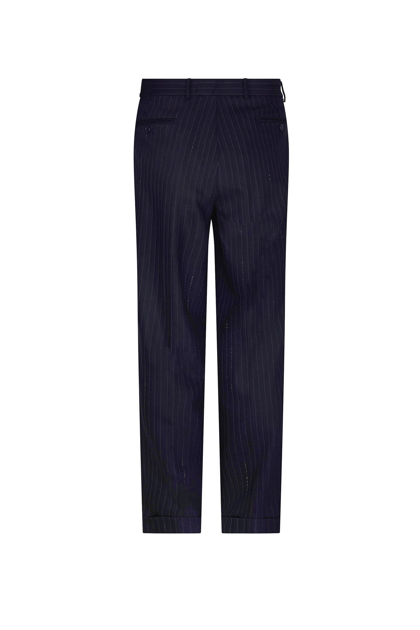 'CRYSTAL PINSTRIPE' WIDE LEG TROUSER - - Libertine