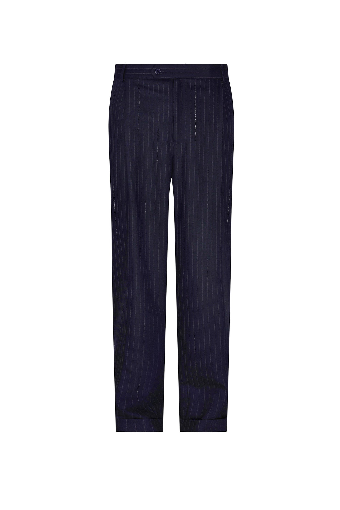 'CRYSTAL PINSTRIPE' WIDE LEG TROUSER - - Libertine