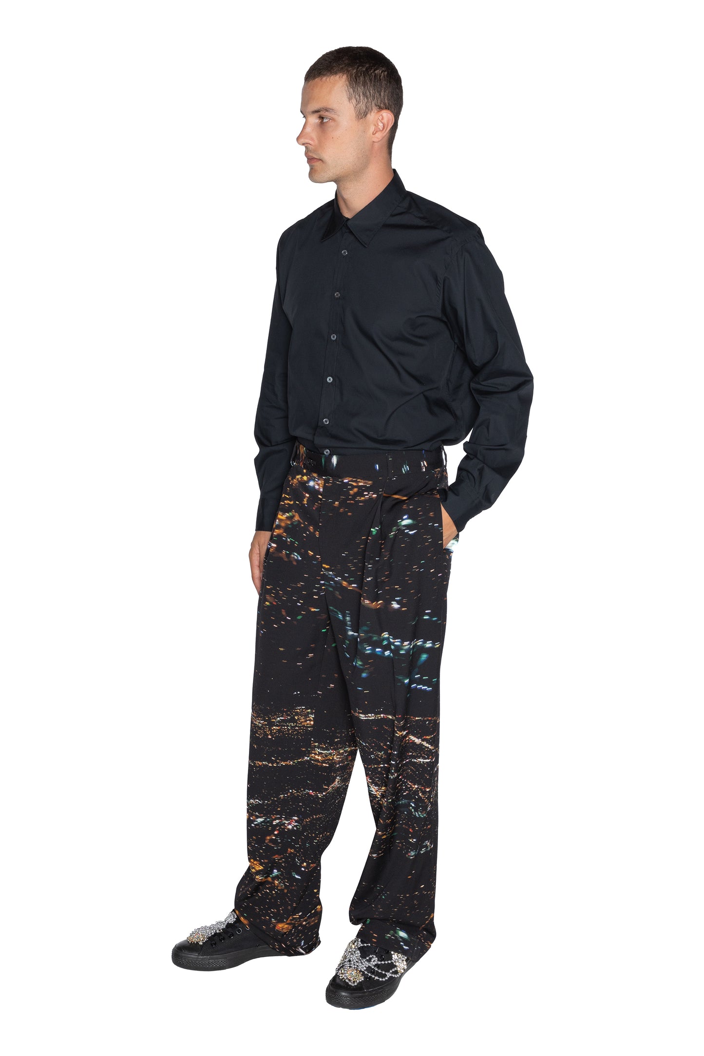 'LAX' WIDE LEG TROUSER - - Libertine