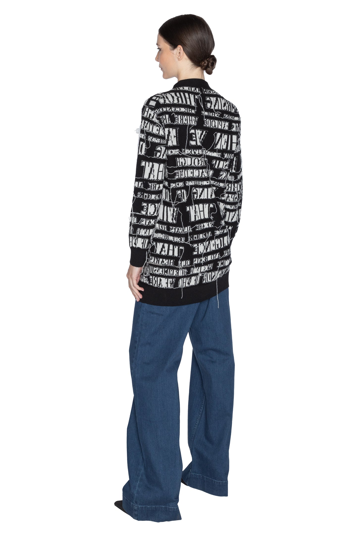 'REFLECTION' OVERSIZED CARDIGAN - - Libertine