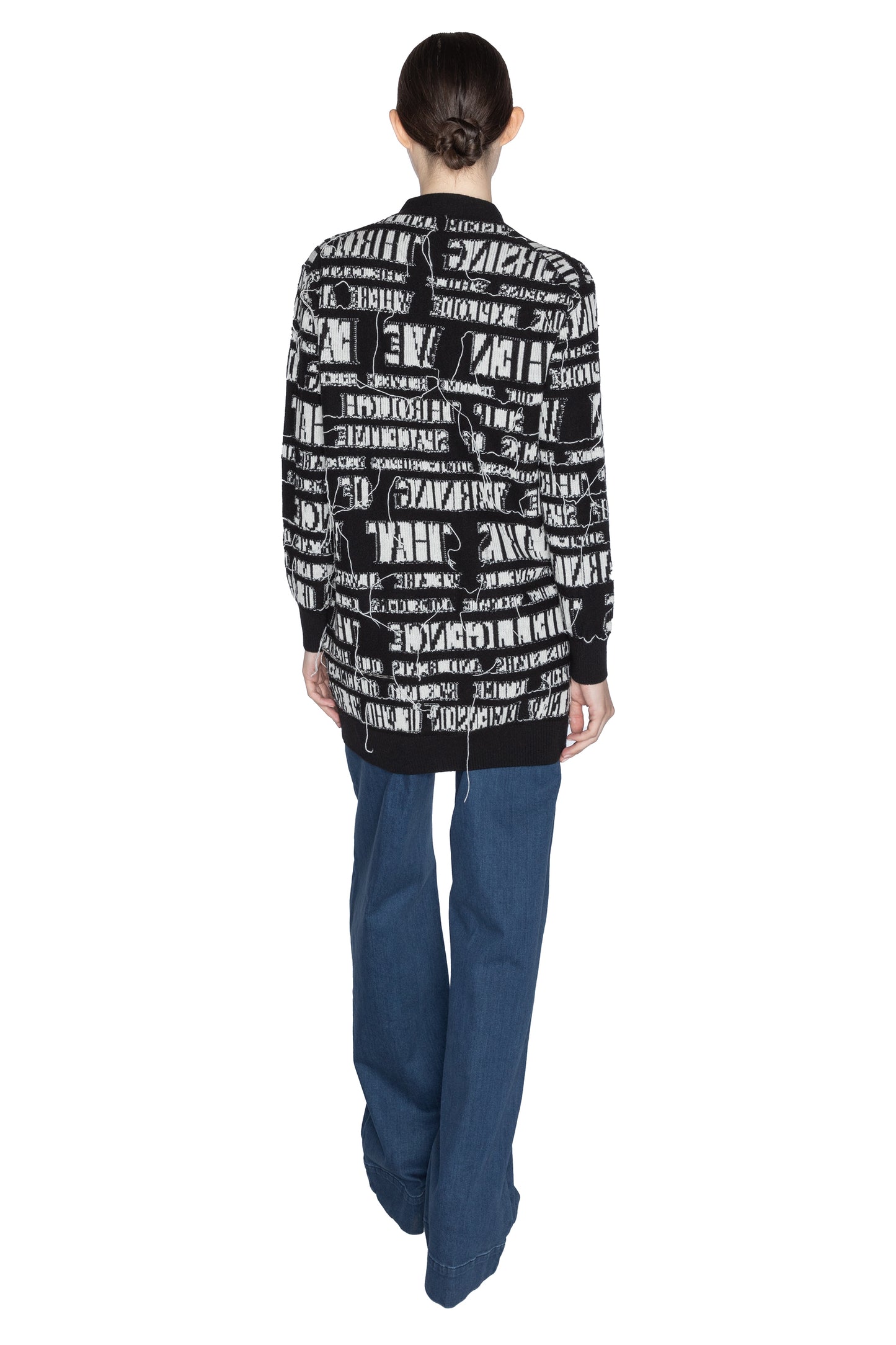 'REFLECTION' OVERSIZED CARDIGAN - - Libertine