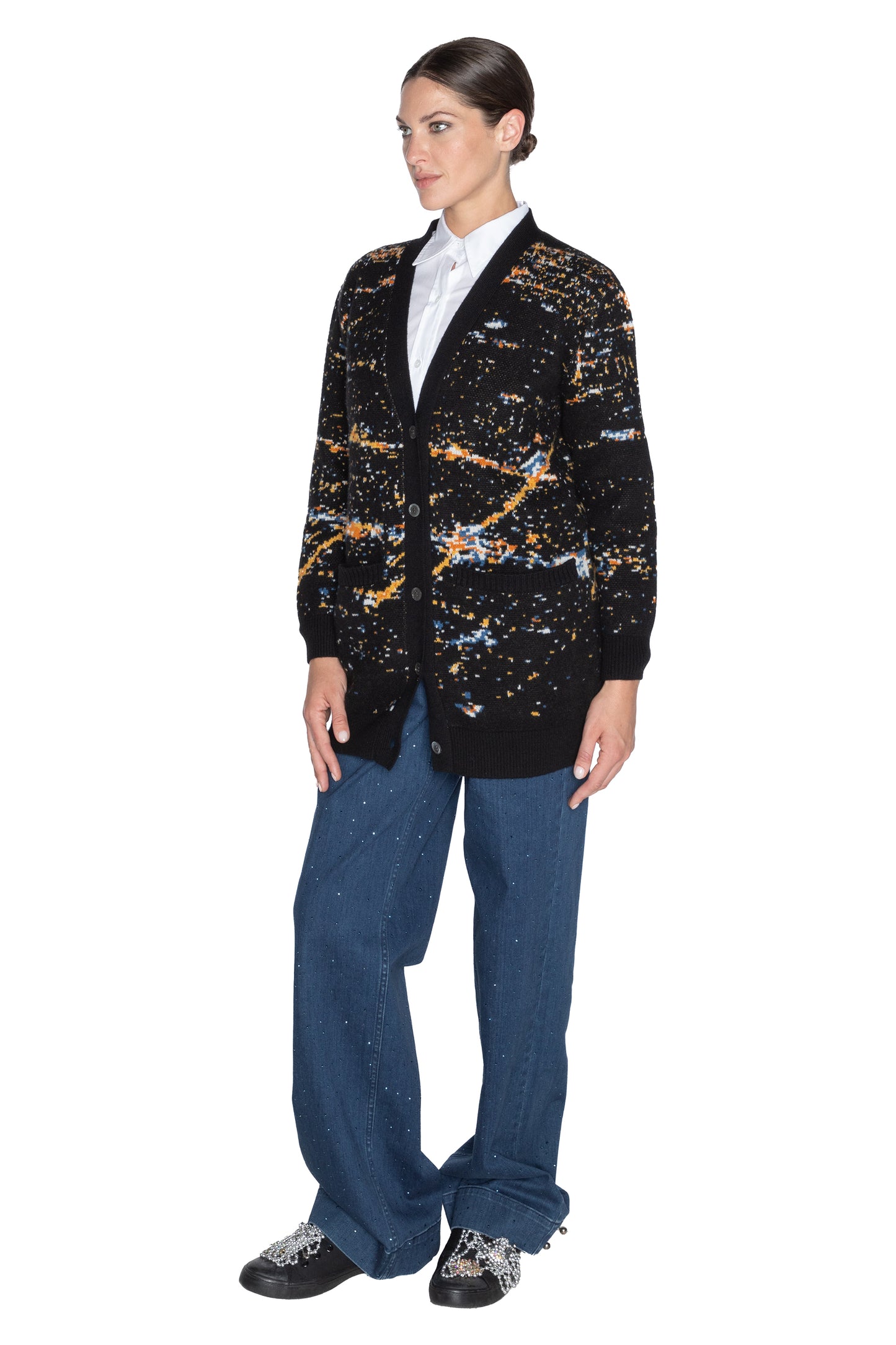 'LAX' OVERSIZED CARDIGAN - - Libertine