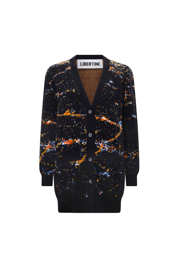 'LAX' OVERSIZED CARDIGAN - - Libertine - Main image