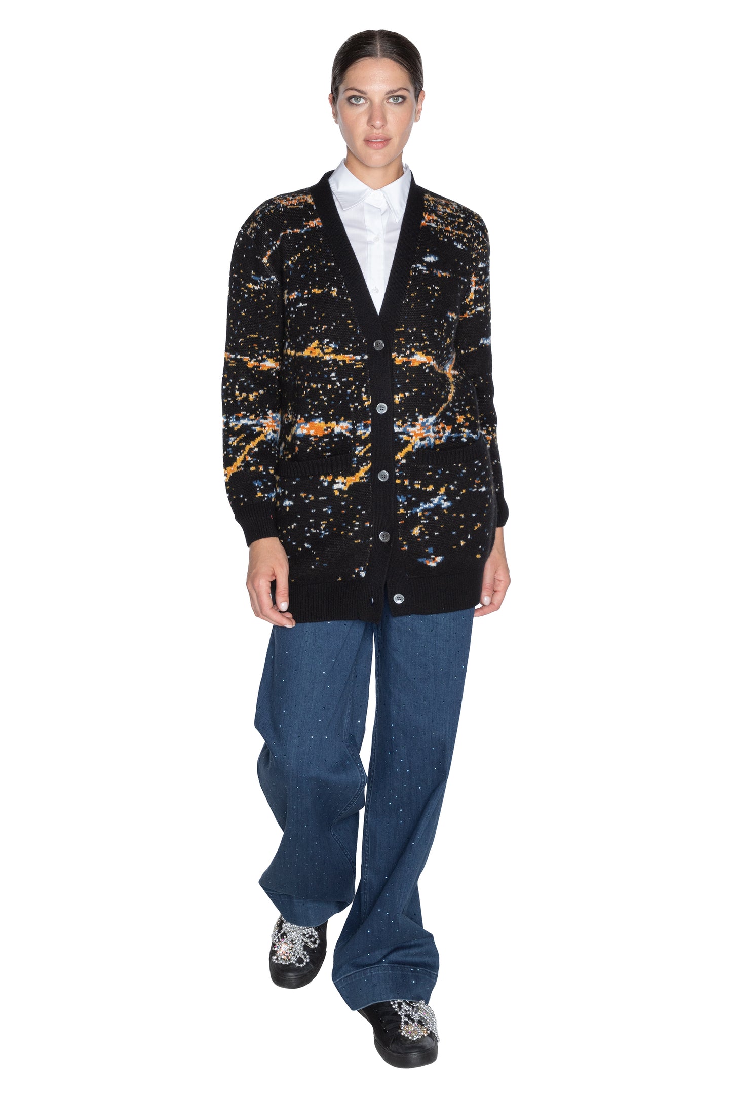 'LAX' OVERSIZED CARDIGAN - - Libertine