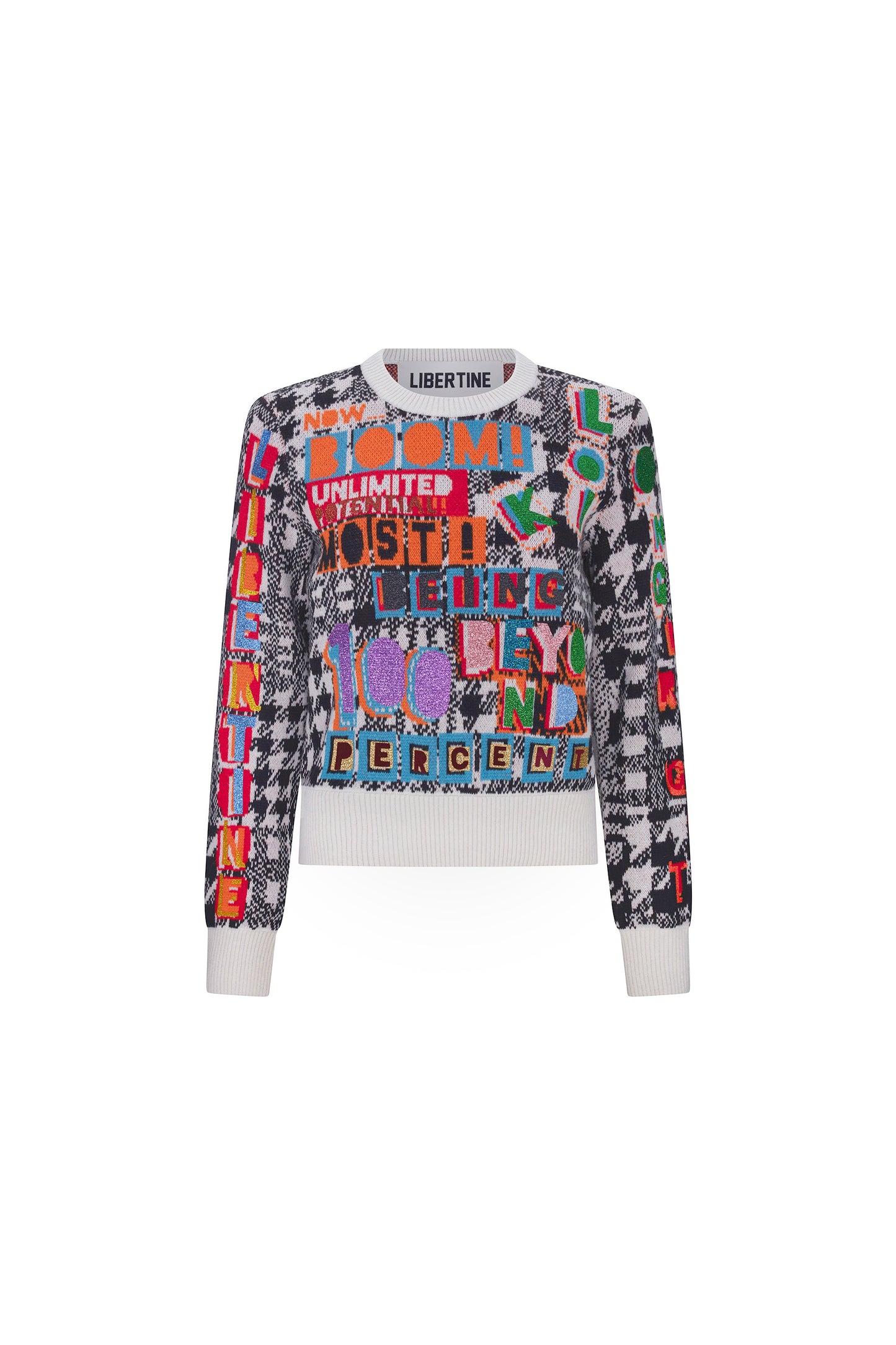 'UNLIMITED POTENTIAL' SHRUNKEN PULLOVER - - Libertine