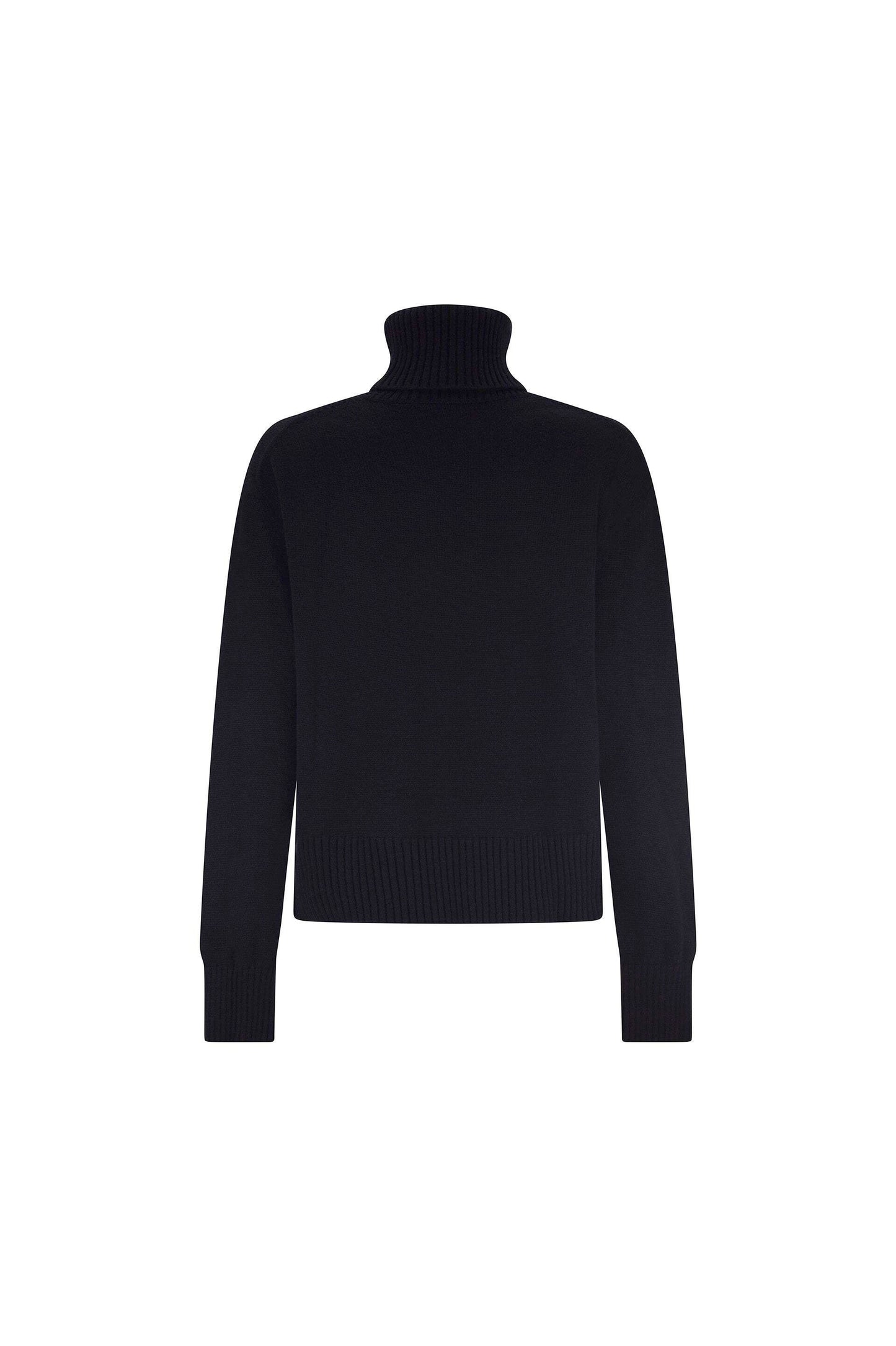 'FIVE SENSES CRYSTAL' CROPPED TURTLENECK - - Libertine