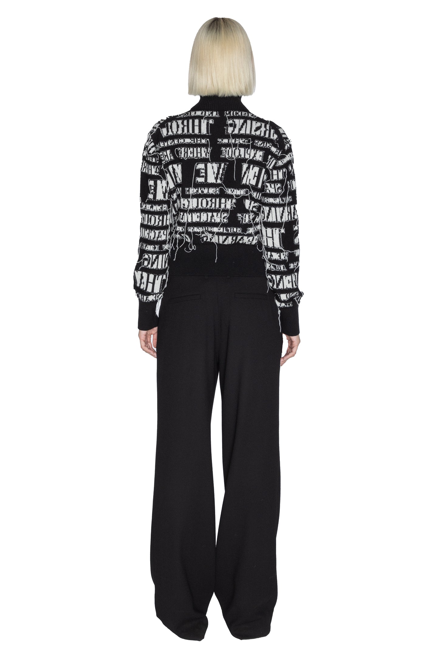 'REFLECTION' CROPPED TURTLENECK - - Libertine