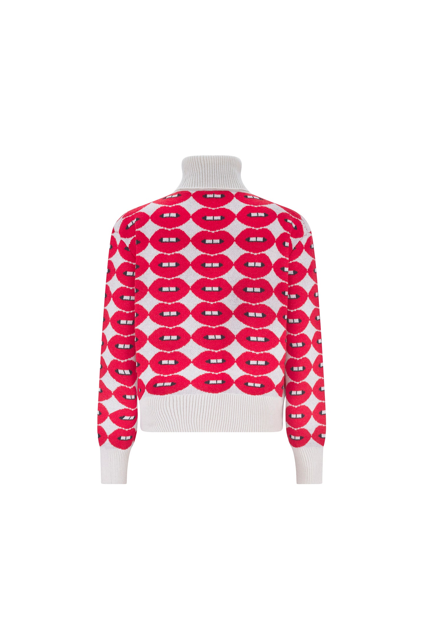 'FRENCH KISSING IN THE USA' CROPPED TURTLENECK - - Libertine