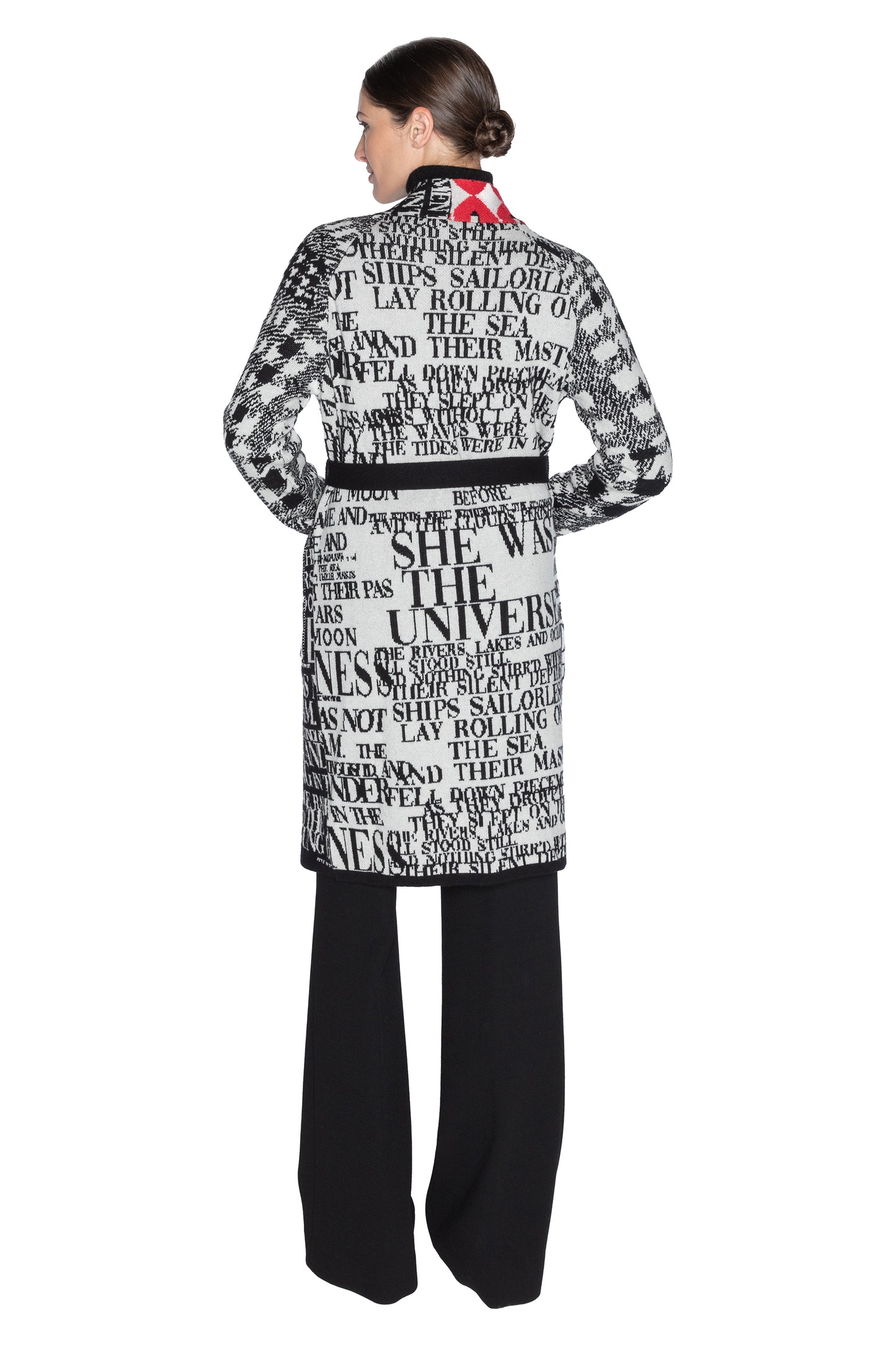 'MIX IT UP' SLIM BELTED CARDIGAN - - Libertine