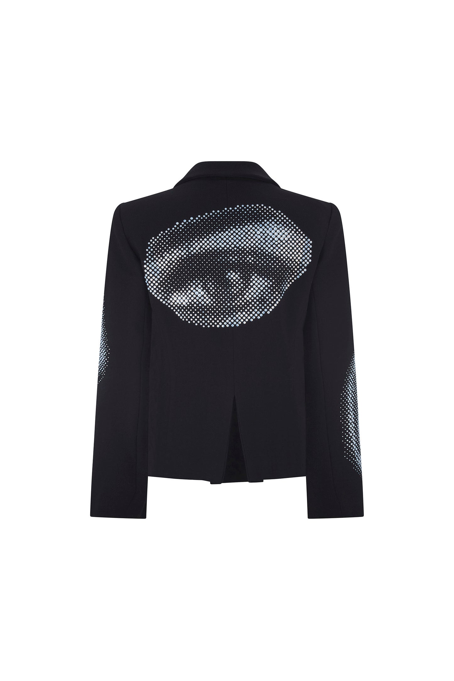 'FIVE SENSES CRYSTAL' L/S SHORT BLAZER - - Libertine