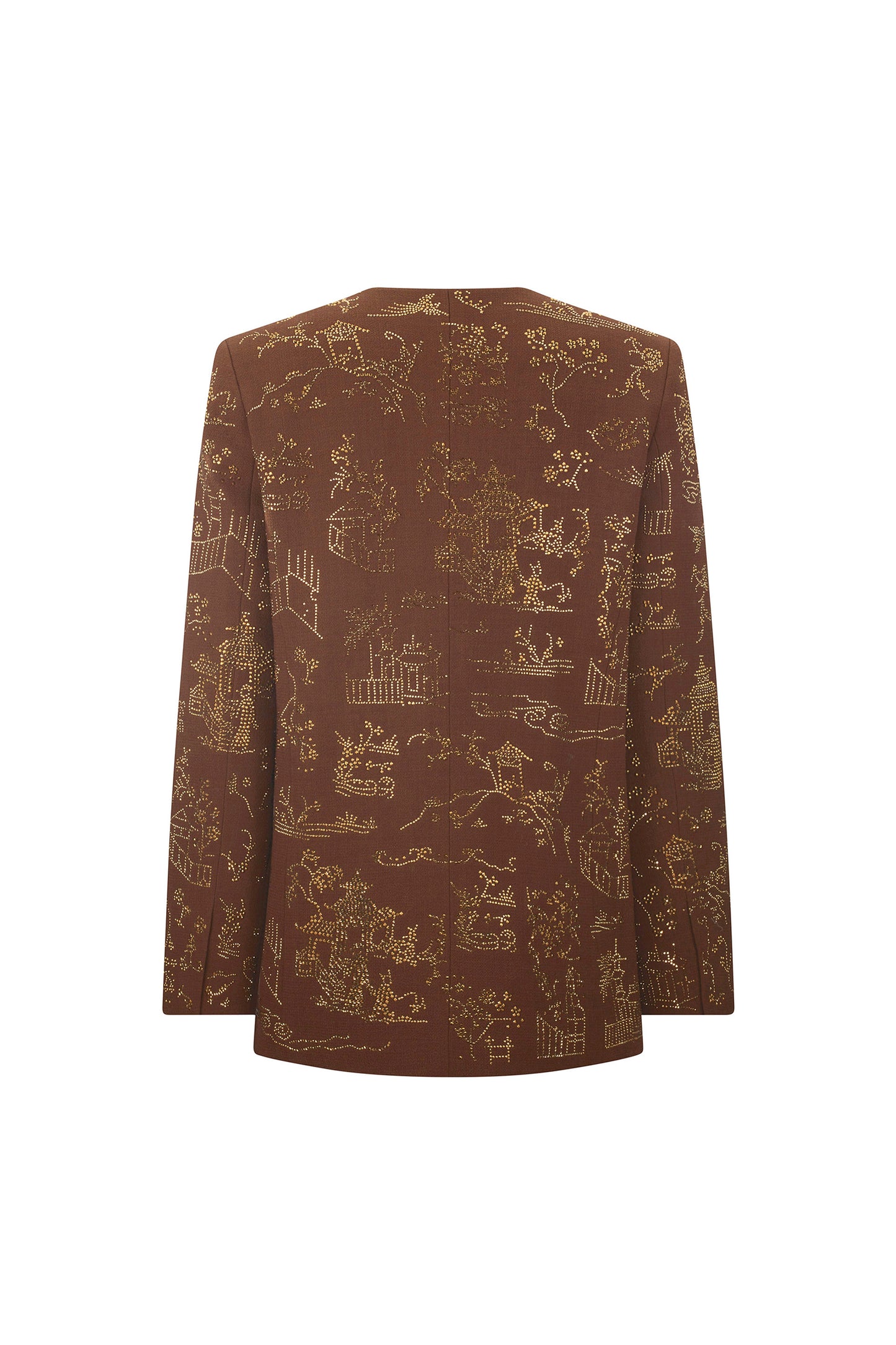 'CHINOISERIE' V NECK JACKET - - Libertine