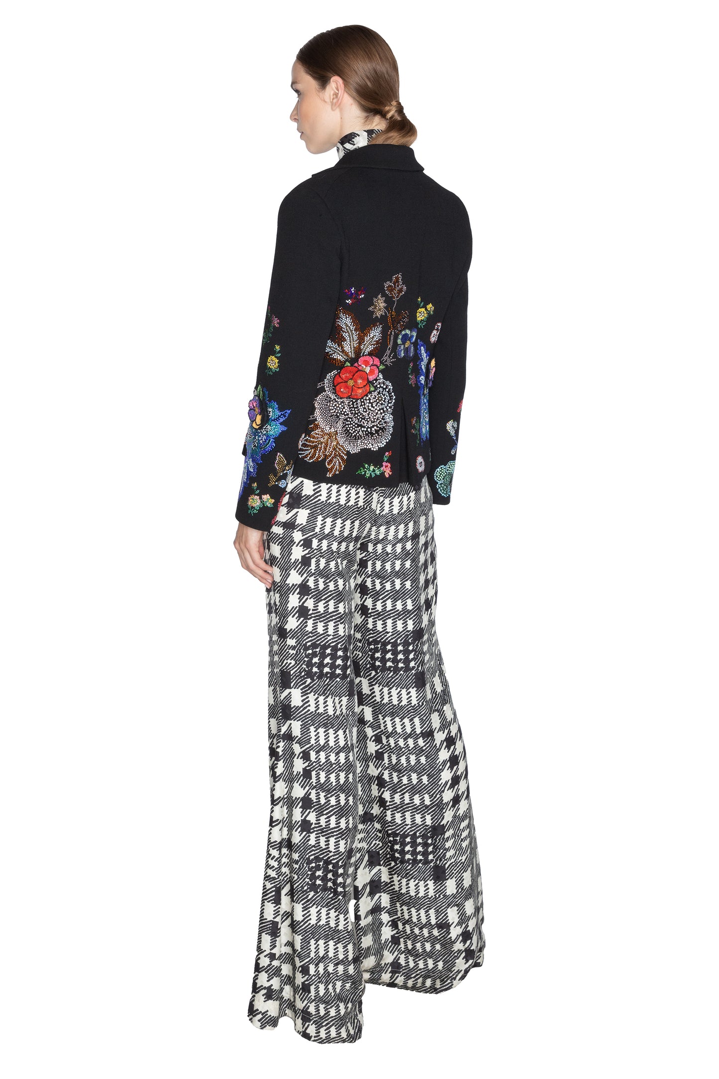 'LUXE BOUQUET' L/S SHORT JACKET - - Libertine