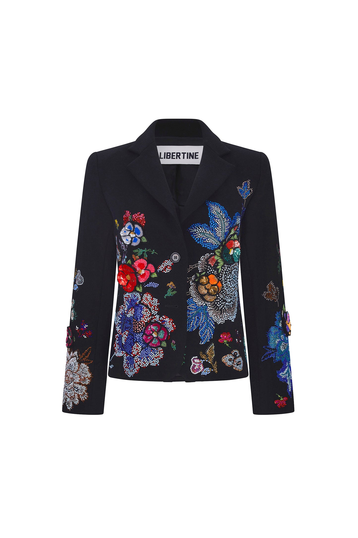 'LUXE BOUQUET' L/S SHORT JACKET - - Libertine