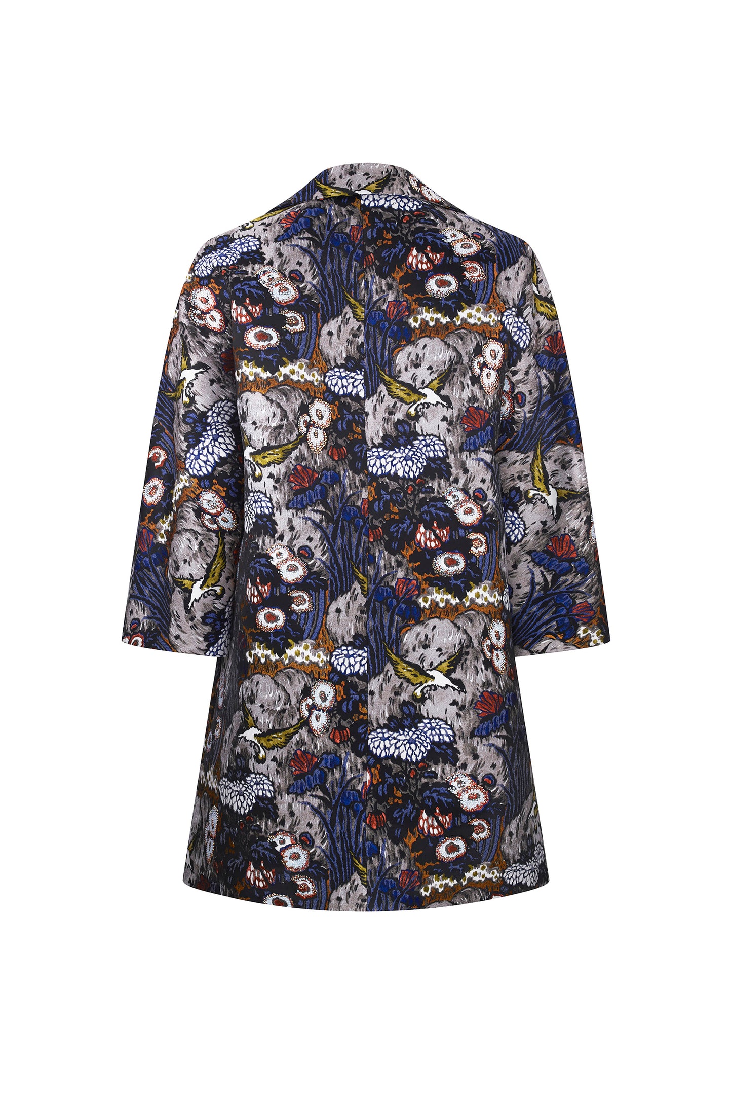 'SCHOLARS ROCK' NOTCHED LAPEL COAT - - Libertine