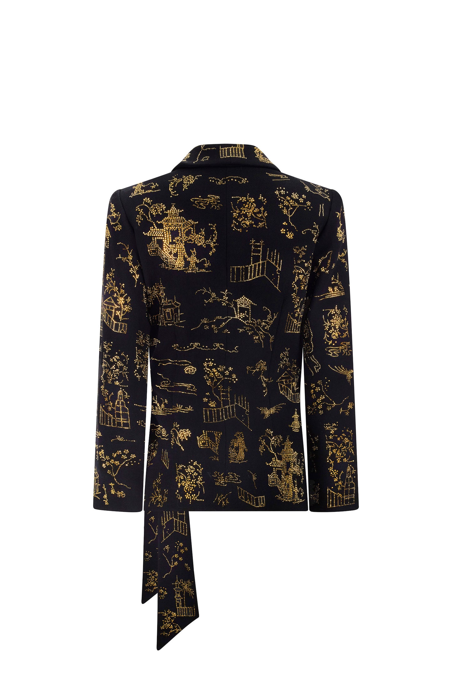 'CHINOISERIE' WRAP JACKET - - Libertine