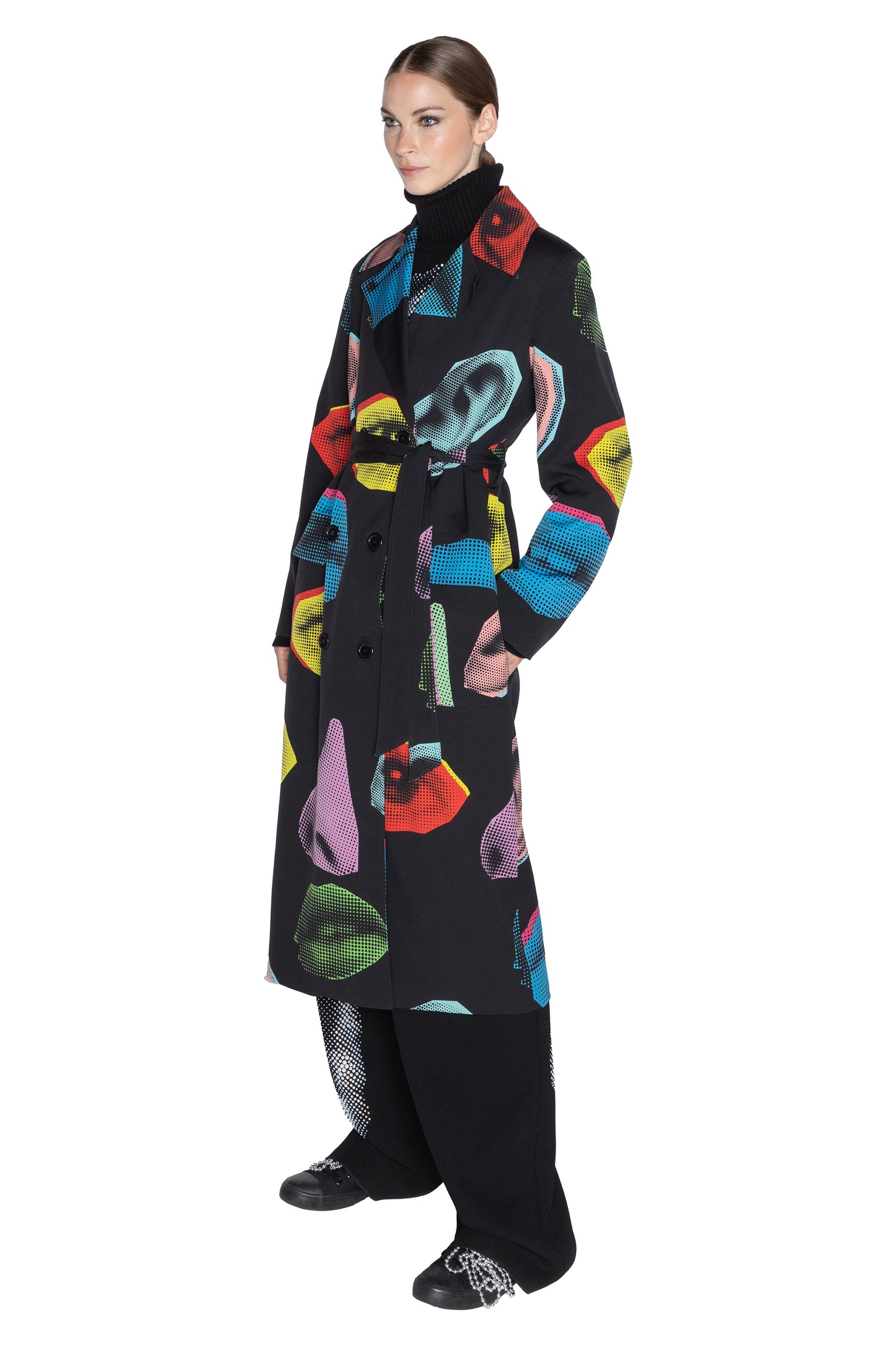 'FIVE SENSES' LONG TRENCH COAT - - Libertine