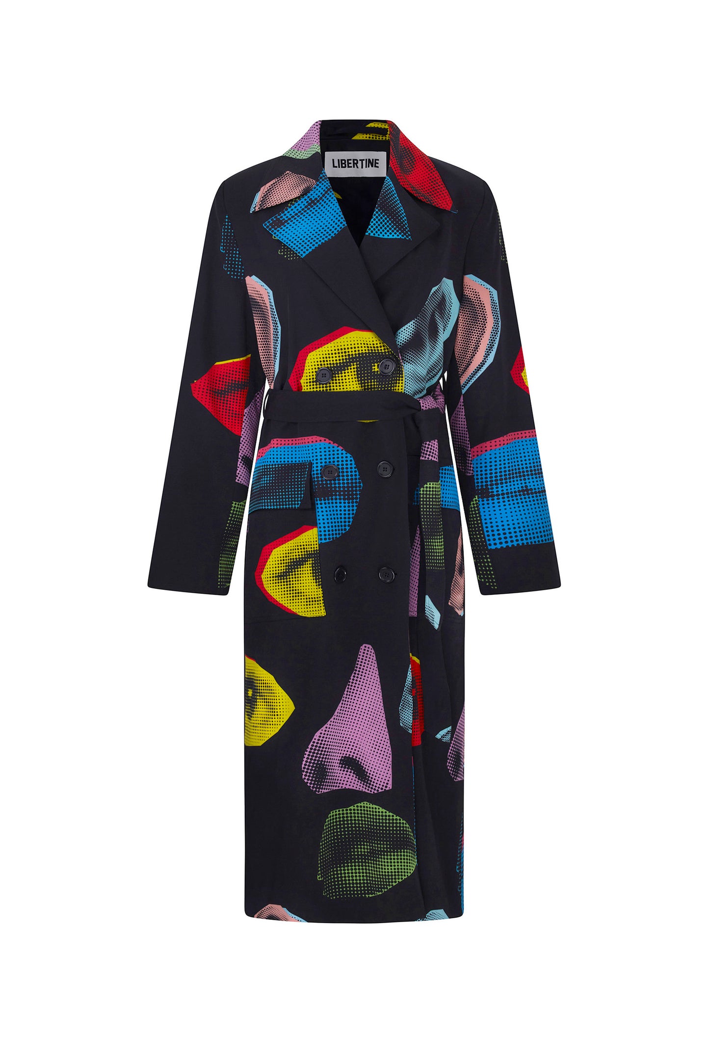 'FIVE SENSES' LONG TRENCH COAT - - Libertine