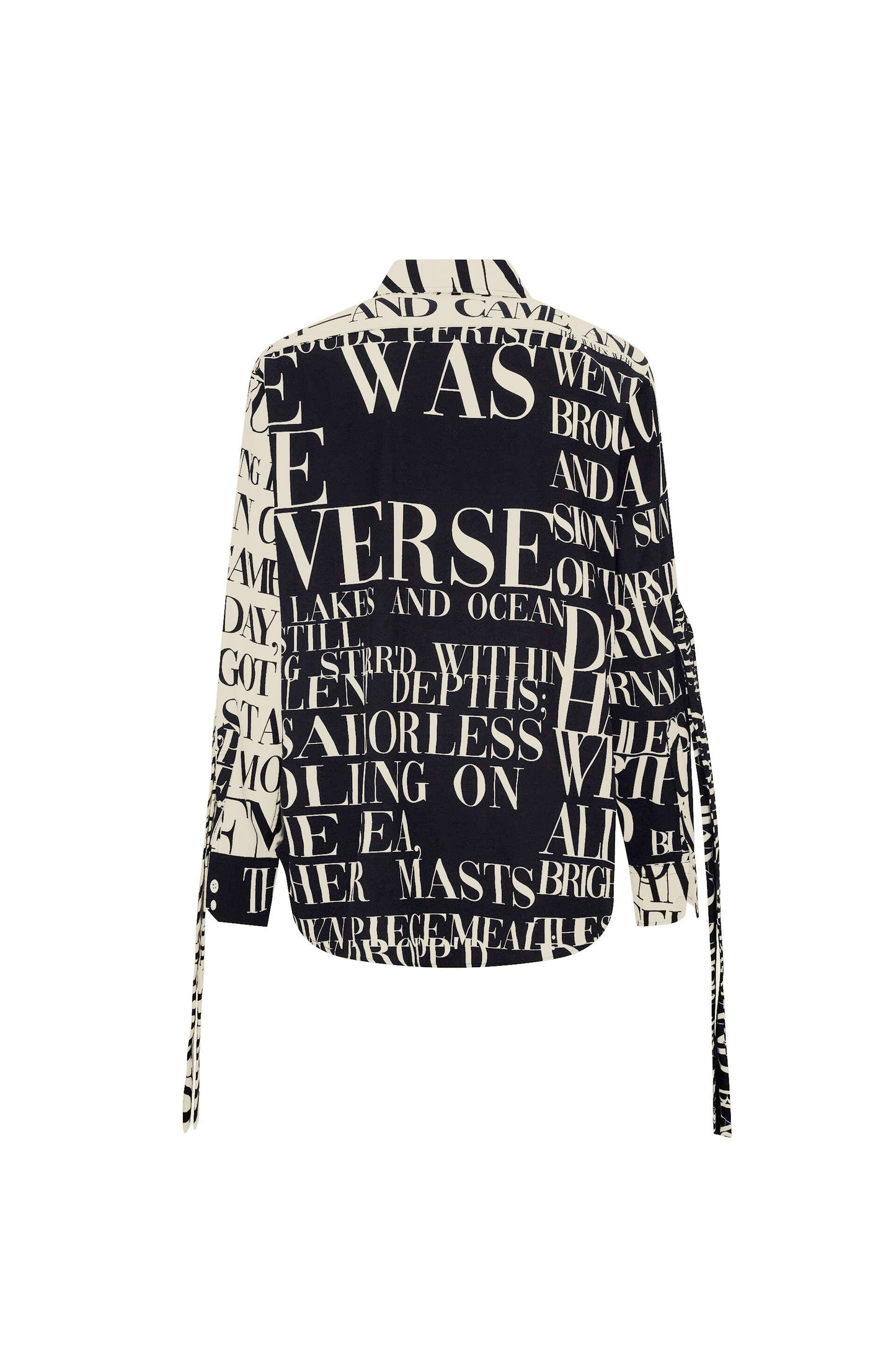 'POEME' CLASSIC SHIRT WITH STRAPS - - Libertine