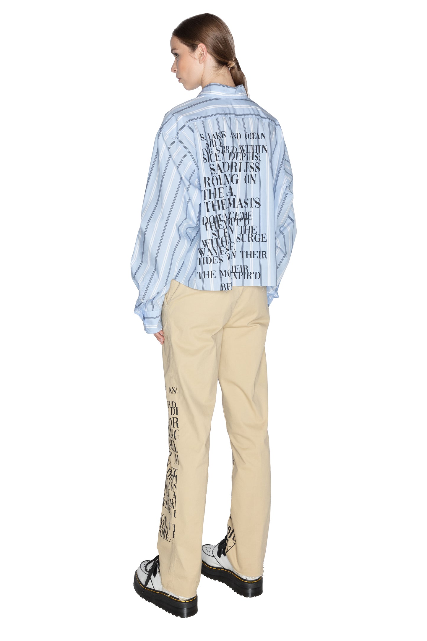 'DARKNESS' CHINOS - - Libertine