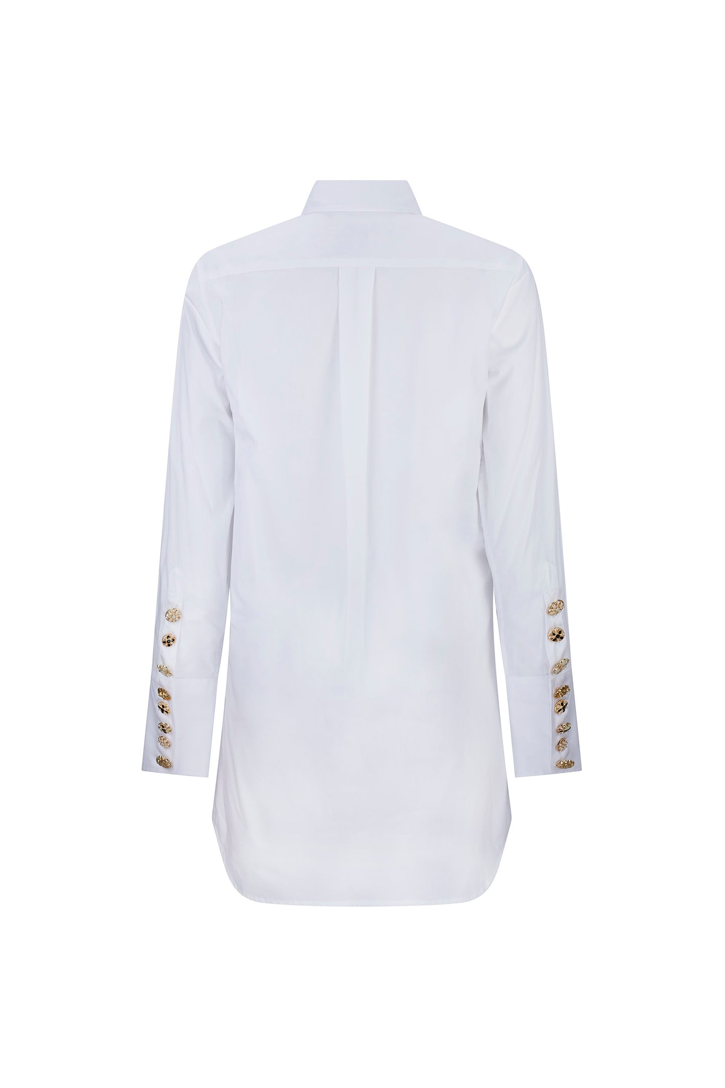 'BUTTON LUXE' LONG CLASSIC SHIRT - - Libertine