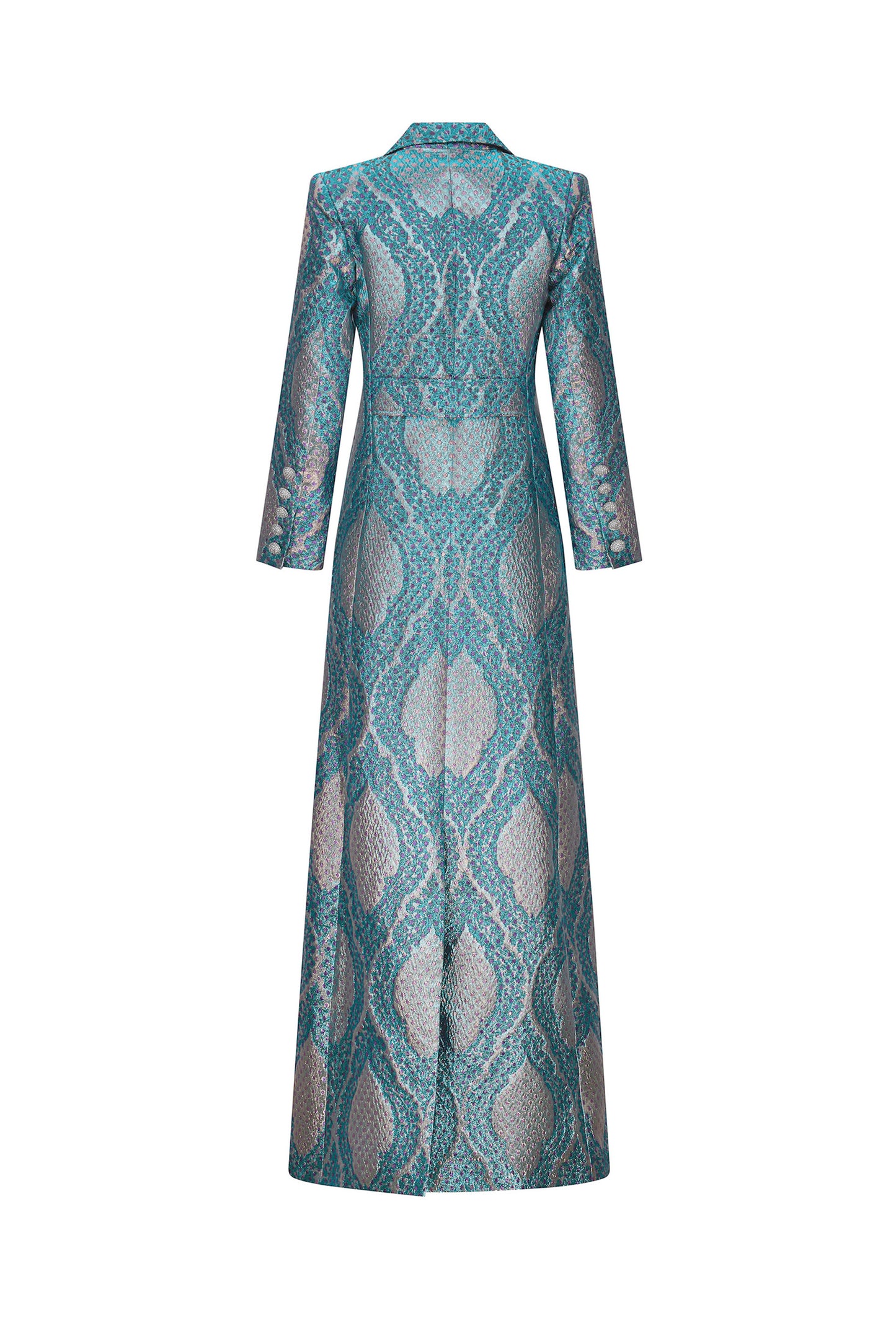'TANGIER JACQUARD' MAXI COAT - - Libertine