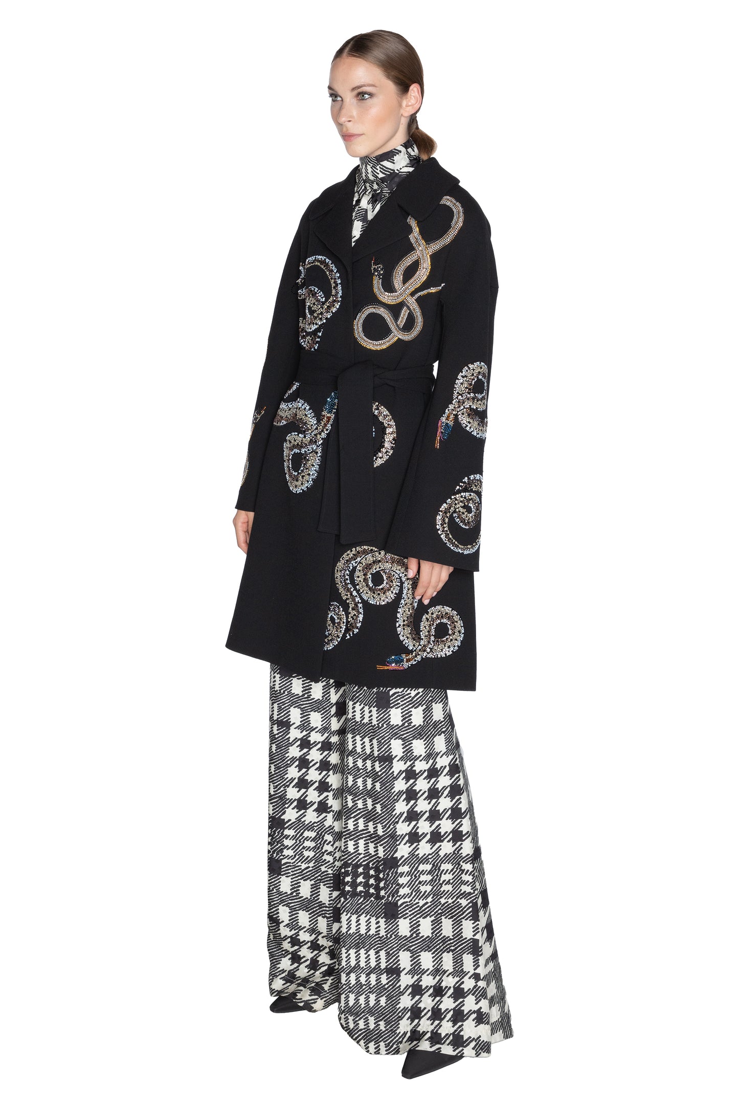 'REPTILIAN' BRUGES COAT - - Libertine