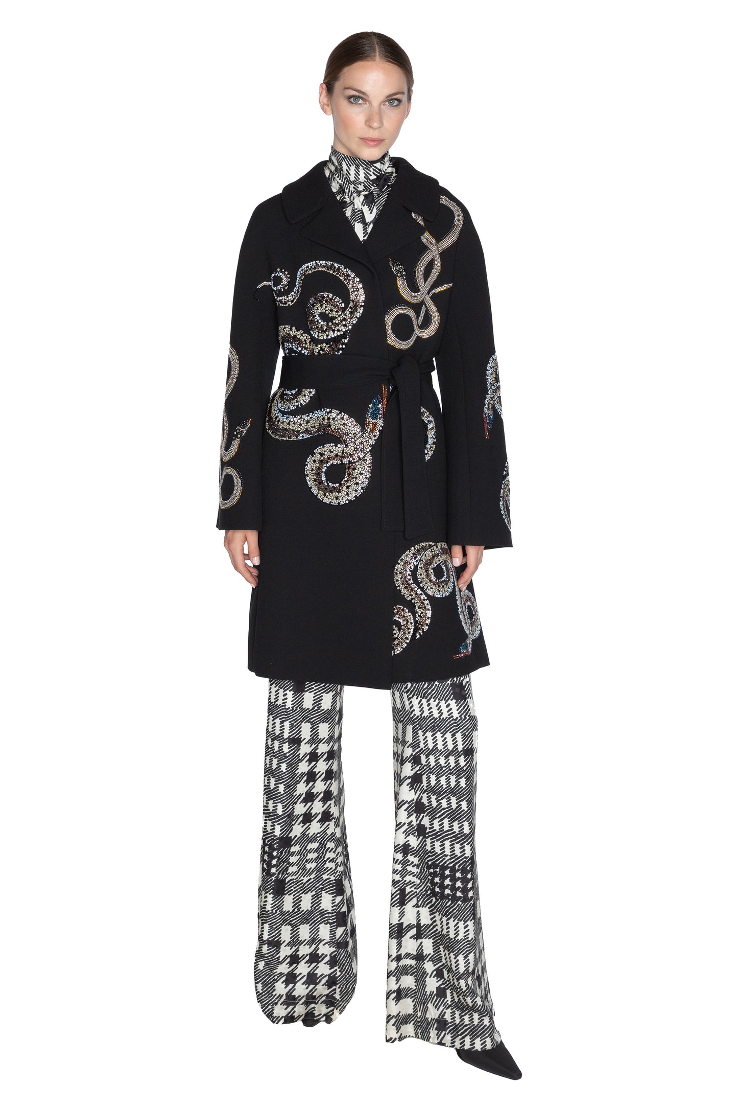 'REPTILIAN' BRUGES COAT - - Libertine