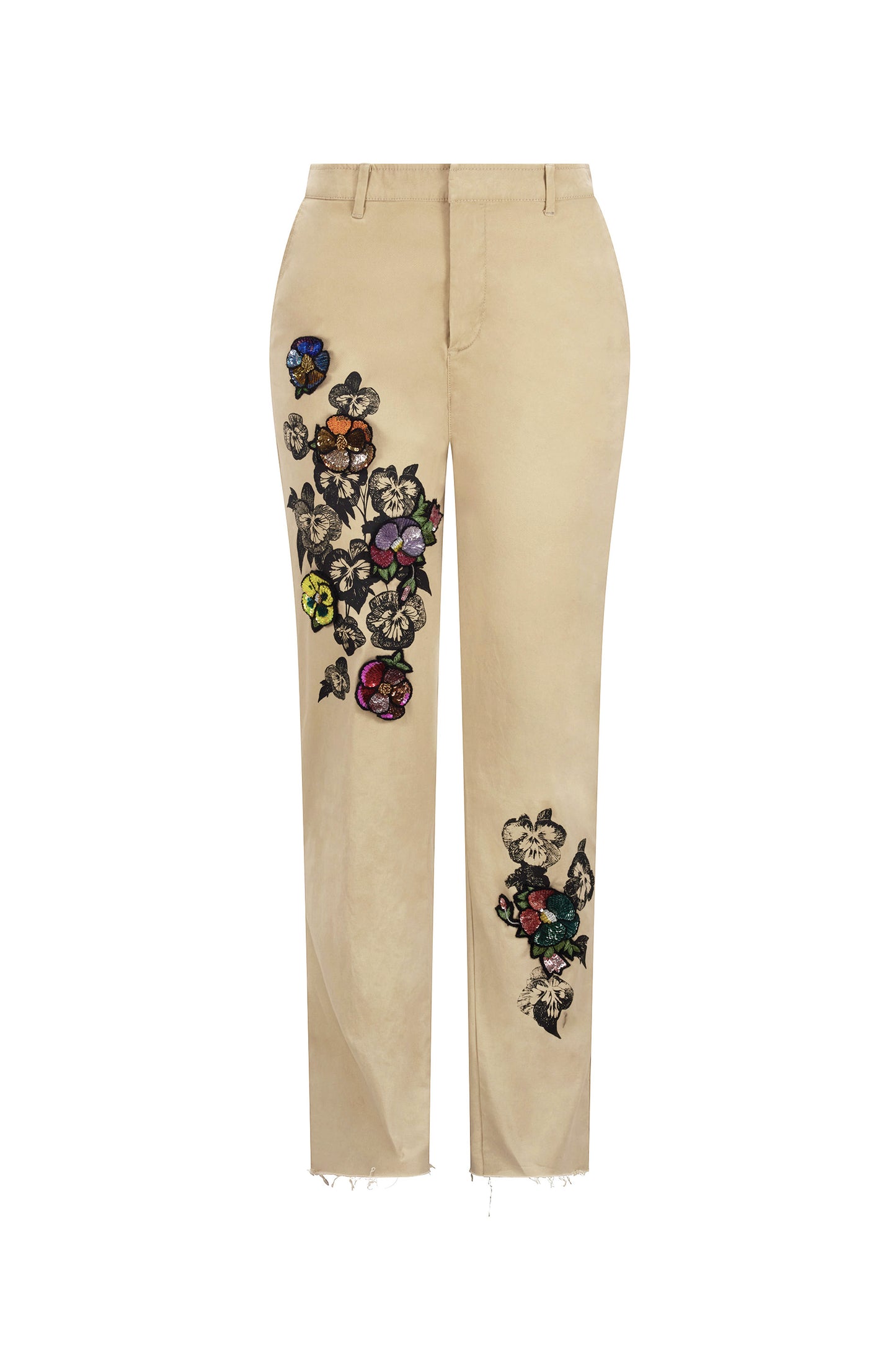 'PANSY GARDEN PATCH' CHINOS - - Libertine