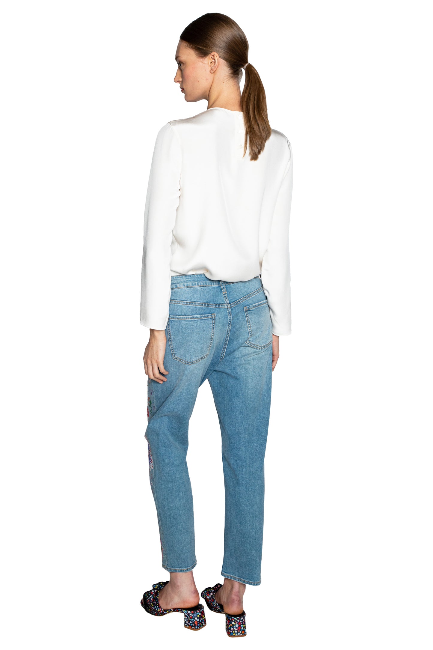 'LUXE BOUQUET' BOYFRIEND JEAN - - Libertine