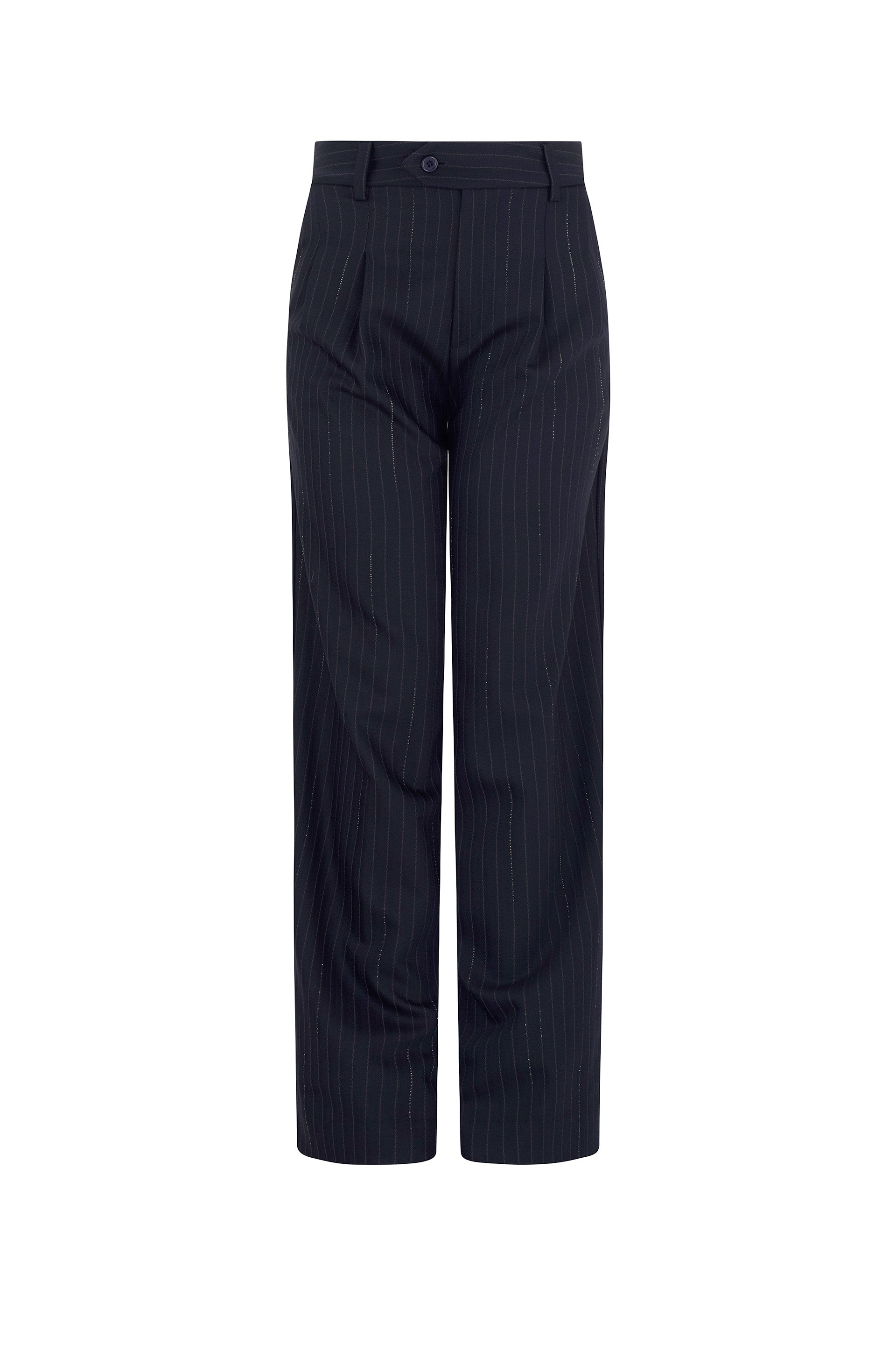 CRYSTAL PINSTRIPE' BAGGY TROUSER – Libertine