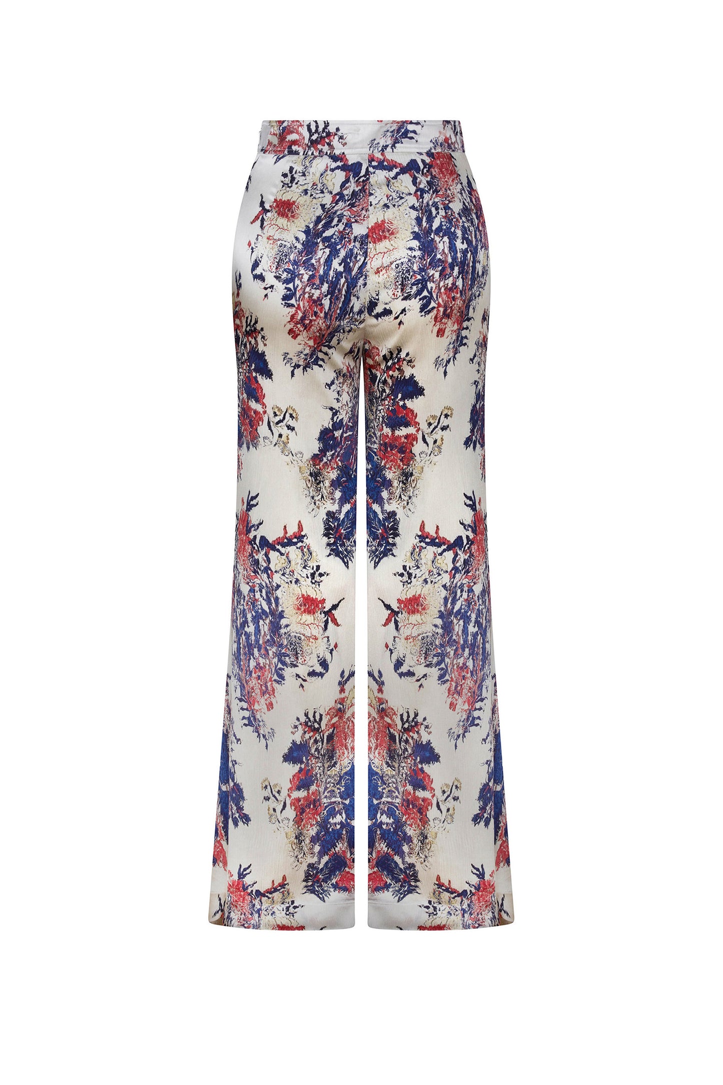 'GLITCHED FLORAL' TRUMPET PANT - - Libertine