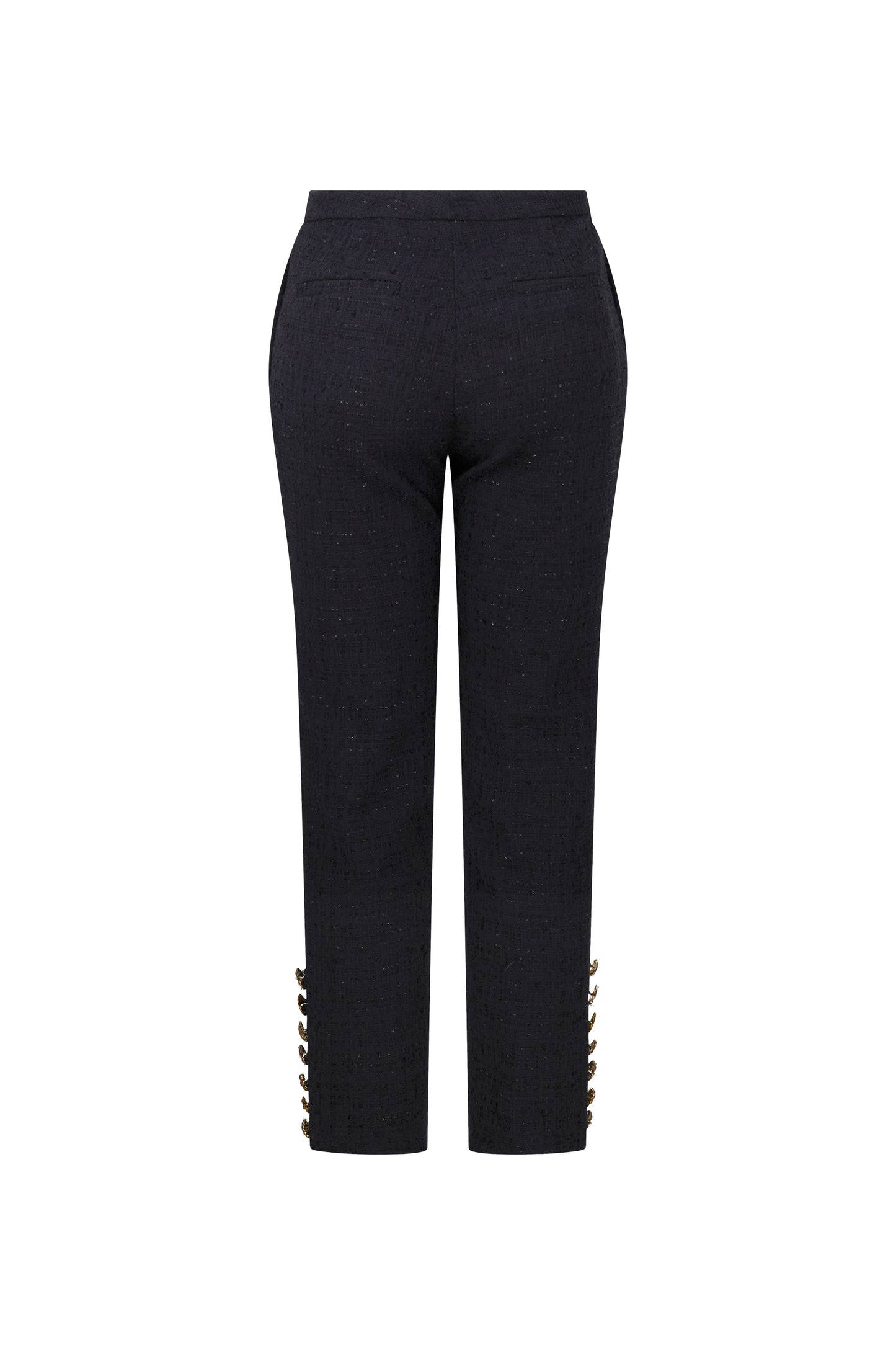 'BUTTON LUXE' ANKLE ZIP PANT - - Libertine