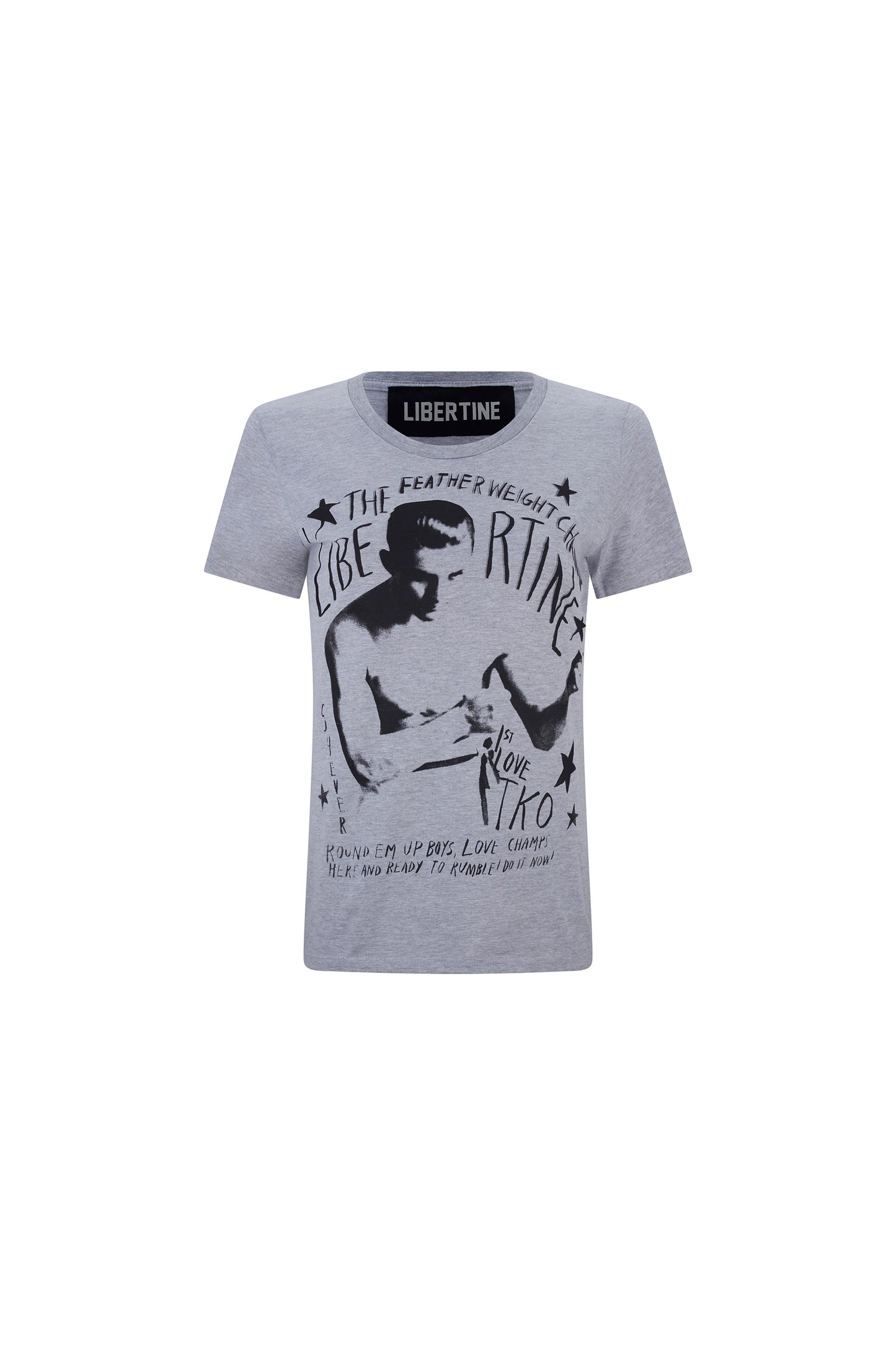 'FEATHERWEIGHT' WOMENS T SHIRT - - Libertine