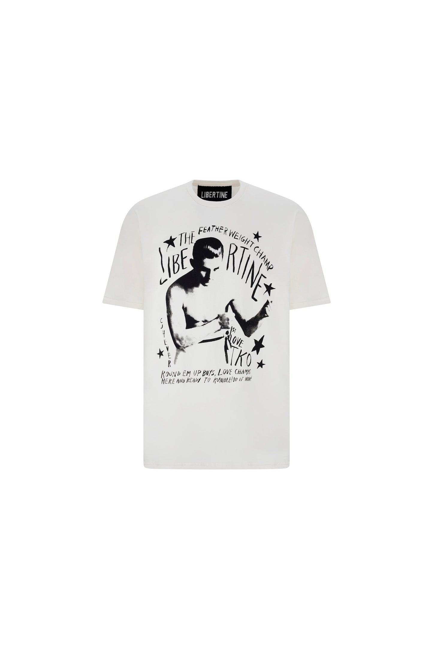'FEATHERWEIGHT' T SHIRT - - Libertine