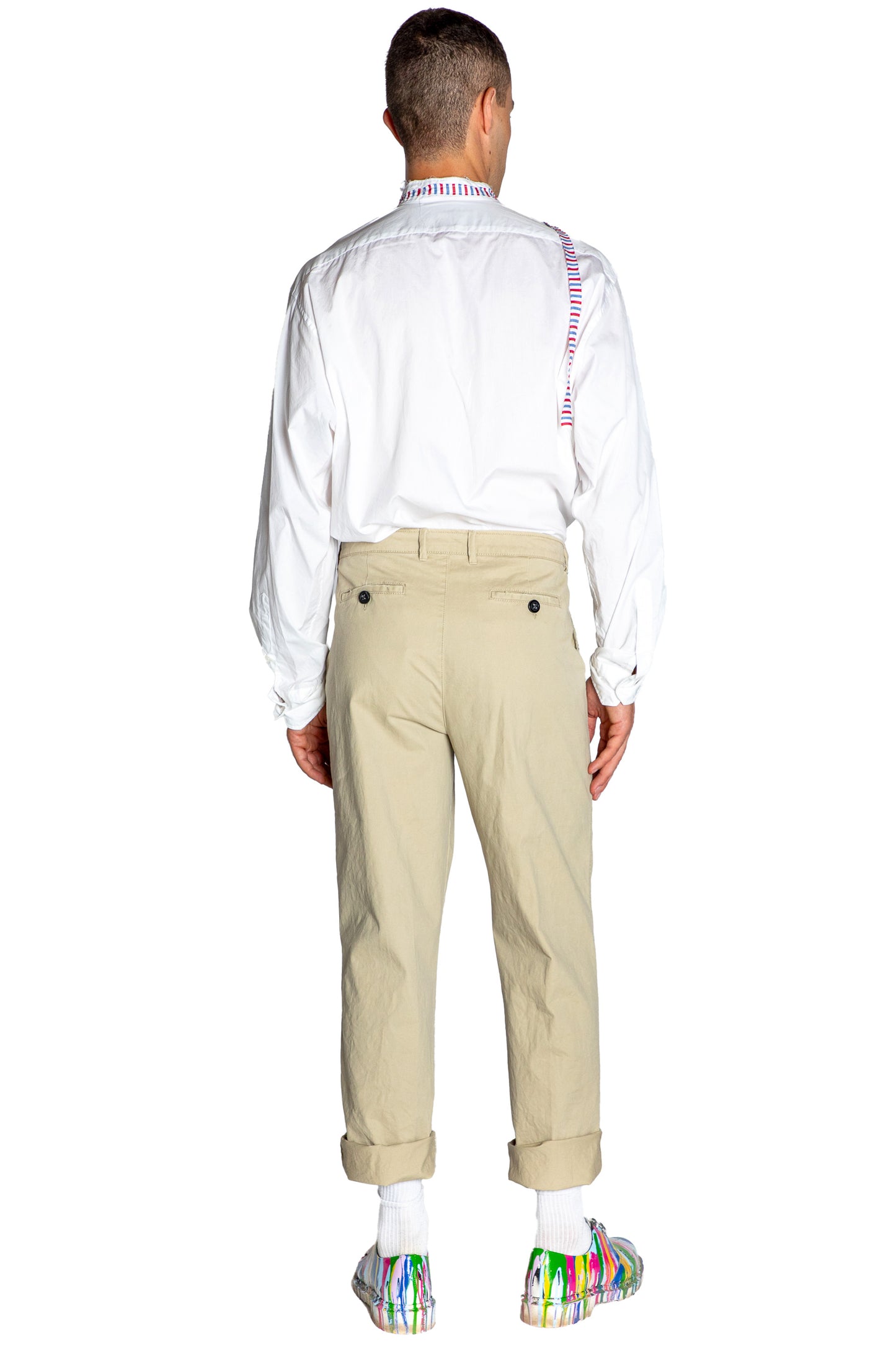 'NEEDLEPOINT NEUTRAL' CHINO - - Libertine