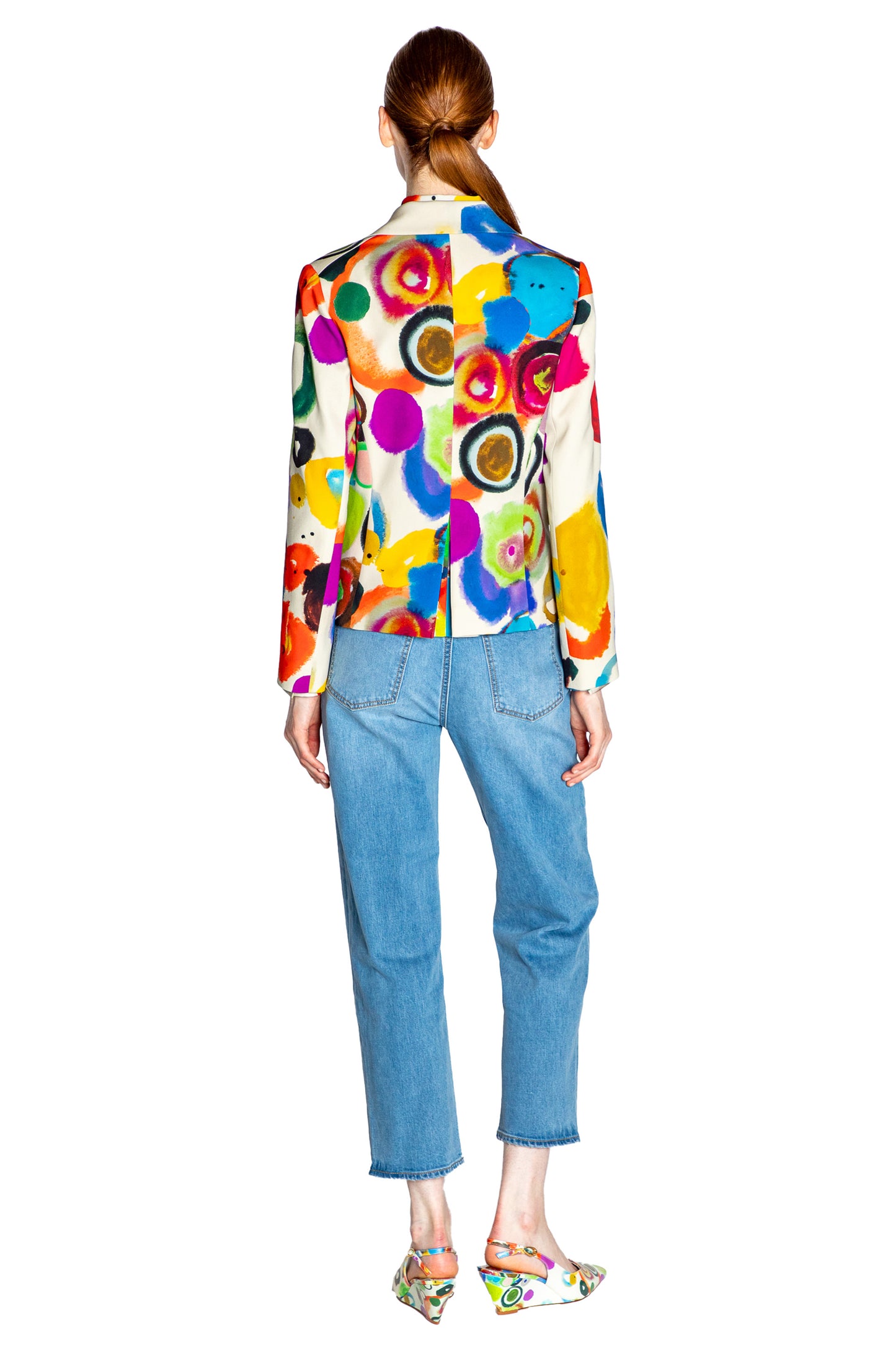 'JH GOUACHE' L/S SHORT JACKET - - Libertine