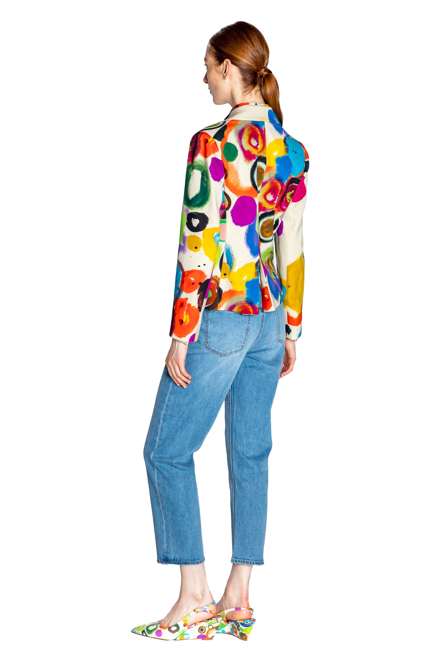 'JH GOUACHE' L/S SHORT JACKET - - Libertine