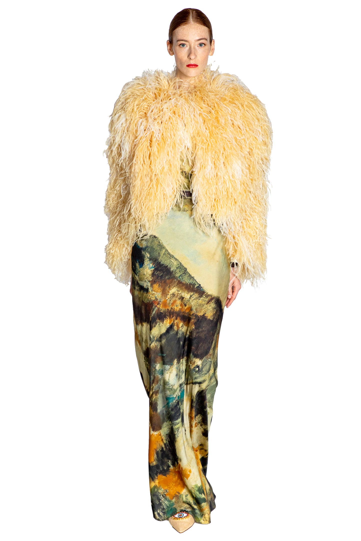 'AT THE COPA' FEATHERED JACKET - - Libertine
