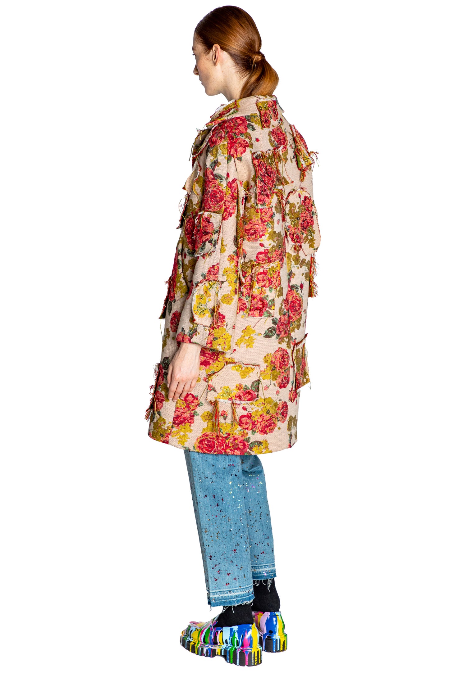 'LIZZY BENNETT' NOTCHED LAPEL COAT - - Libertine