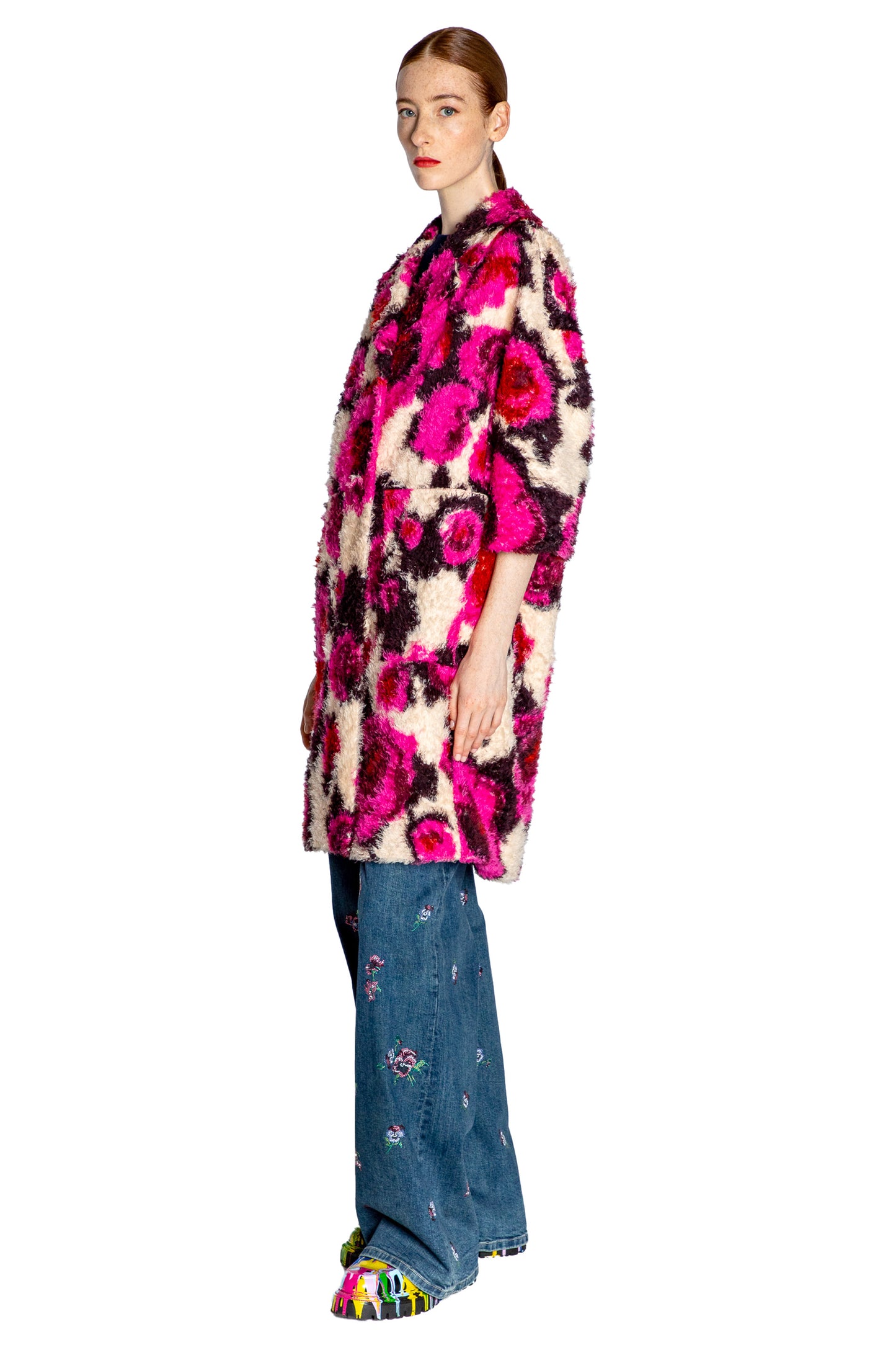 'FUZZY O'KEEFE' PATCH POCKET COAT - - Libertine